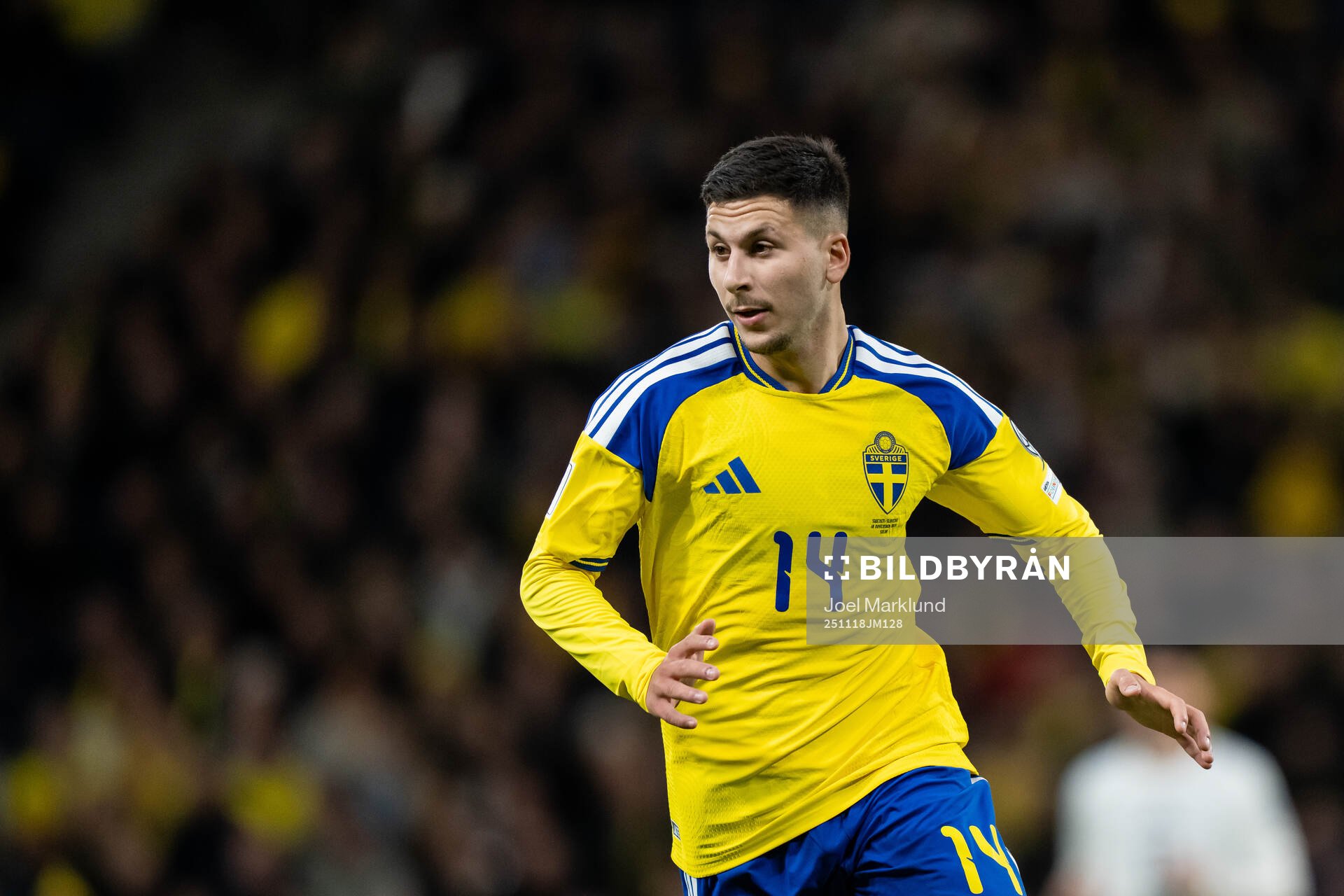 Roony Bardghji of Sweden