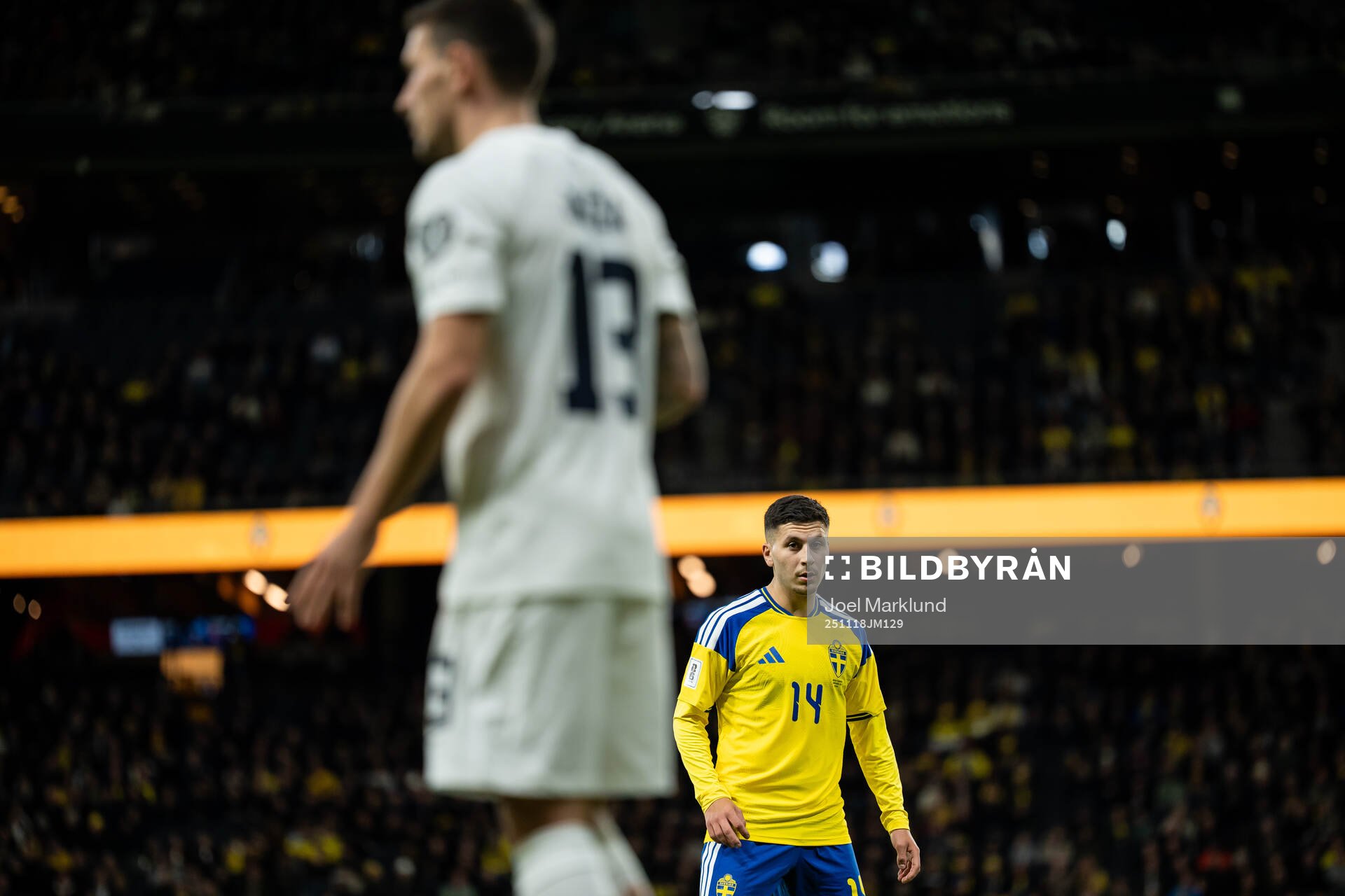 Roony Bardghji of Sweden