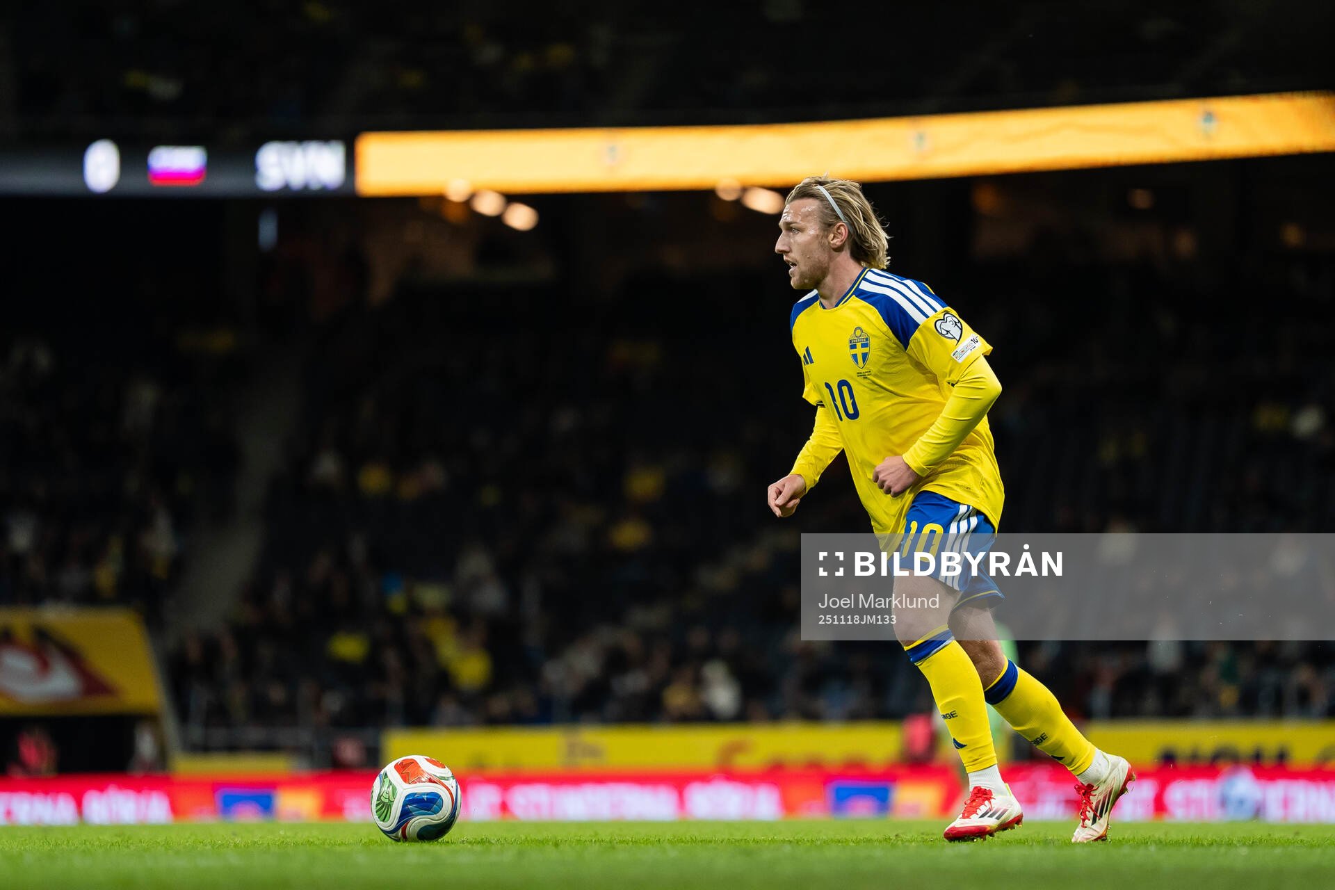 Emil Forsberg of Sweden