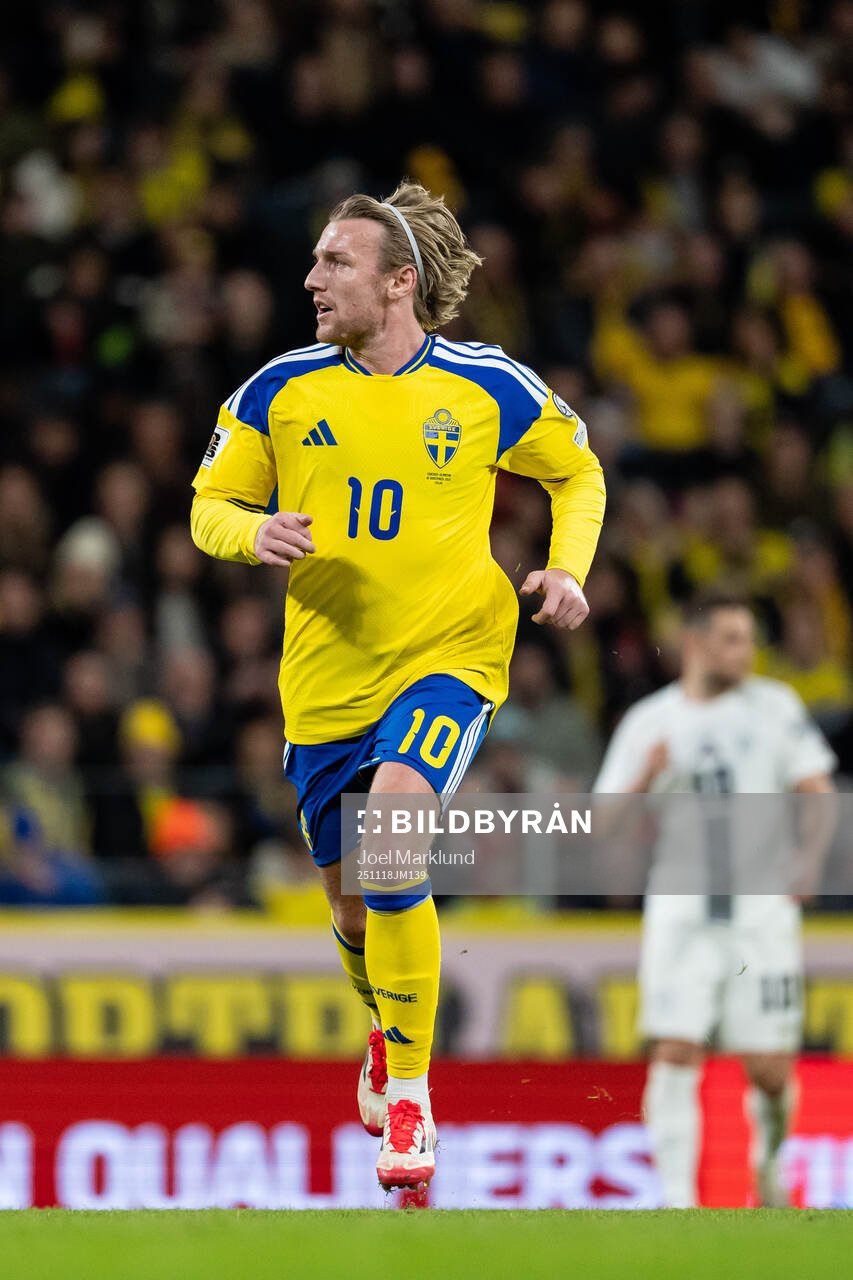 Emil Forsberg of Sweden