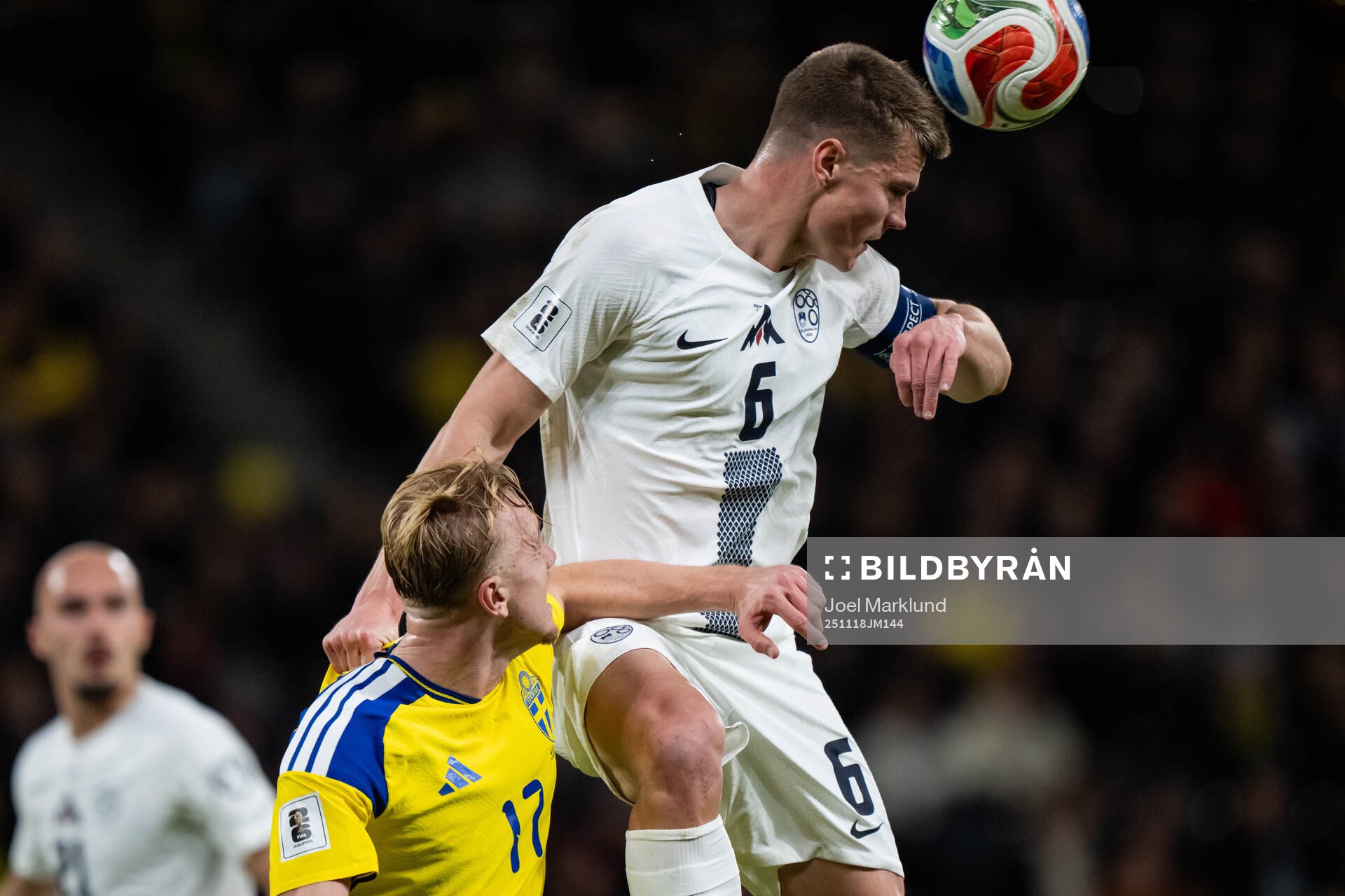 Isac Lidberg of Sweden and Jaka Bijol of Slovenia