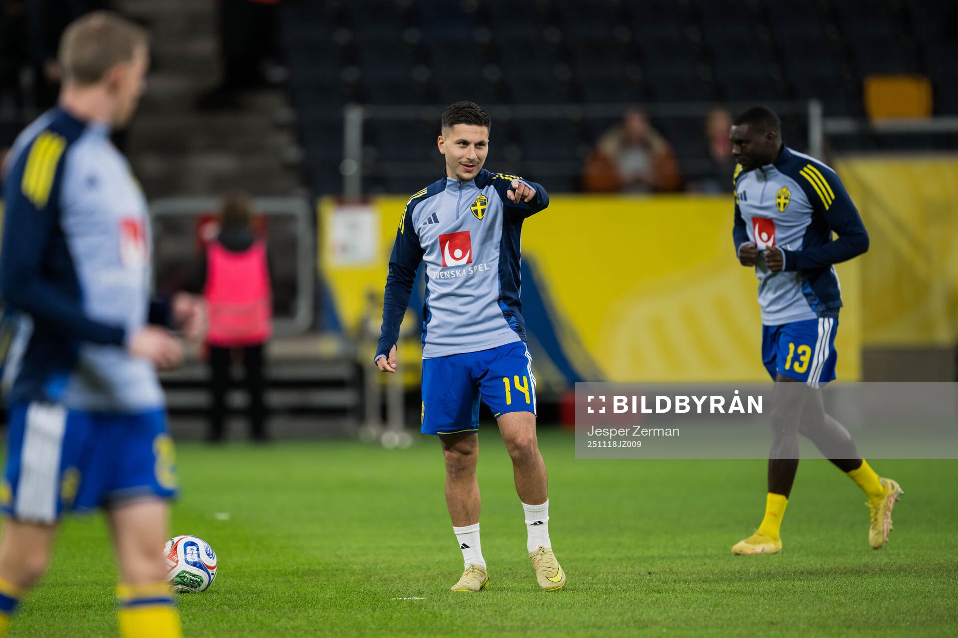 Roony Bardghji of Sweden