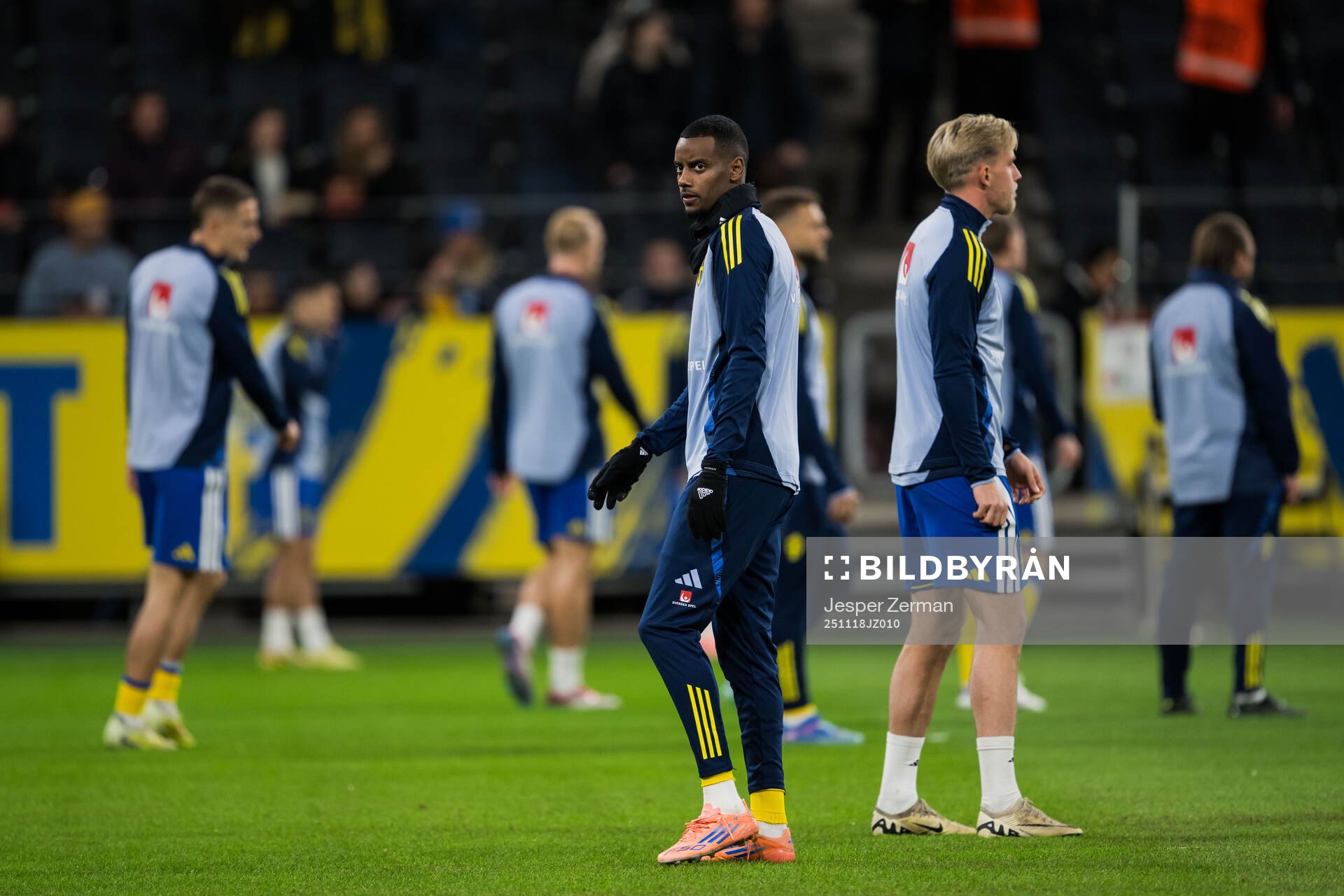 Alexander Isak of Sweden