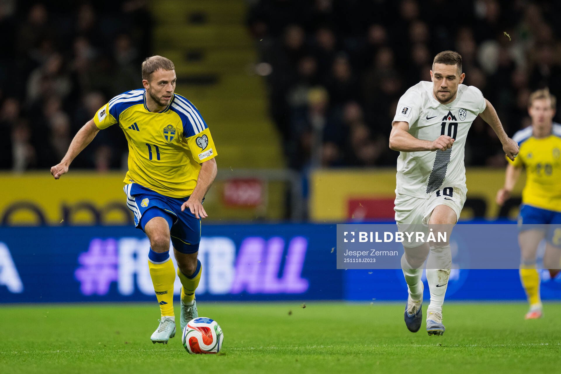 Gustav Lundgren of Sweden and Timi Elsnik of Slovenia