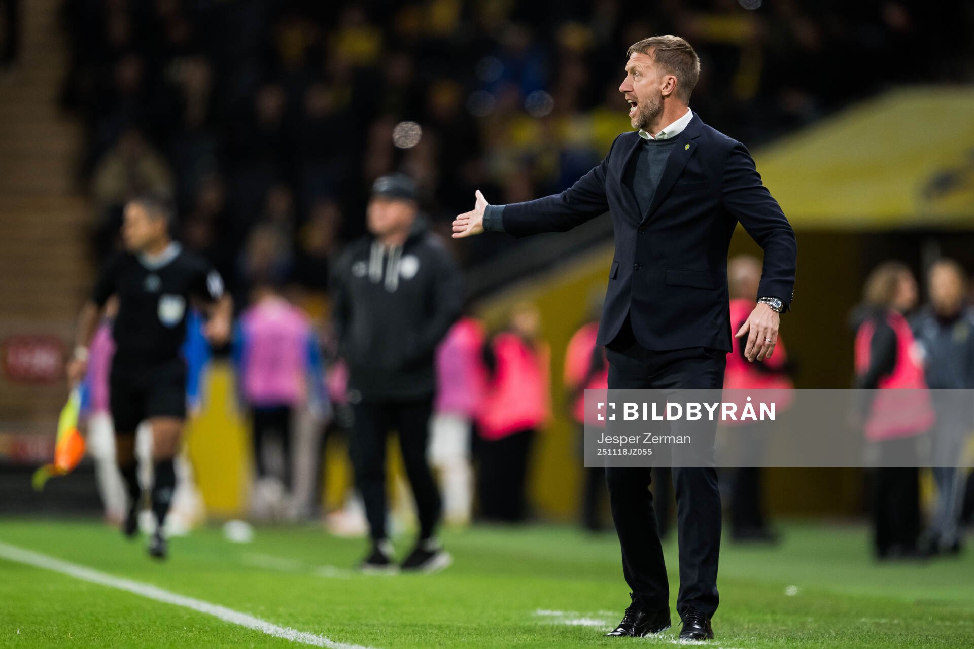 Head coach Graham Potter of Sweden