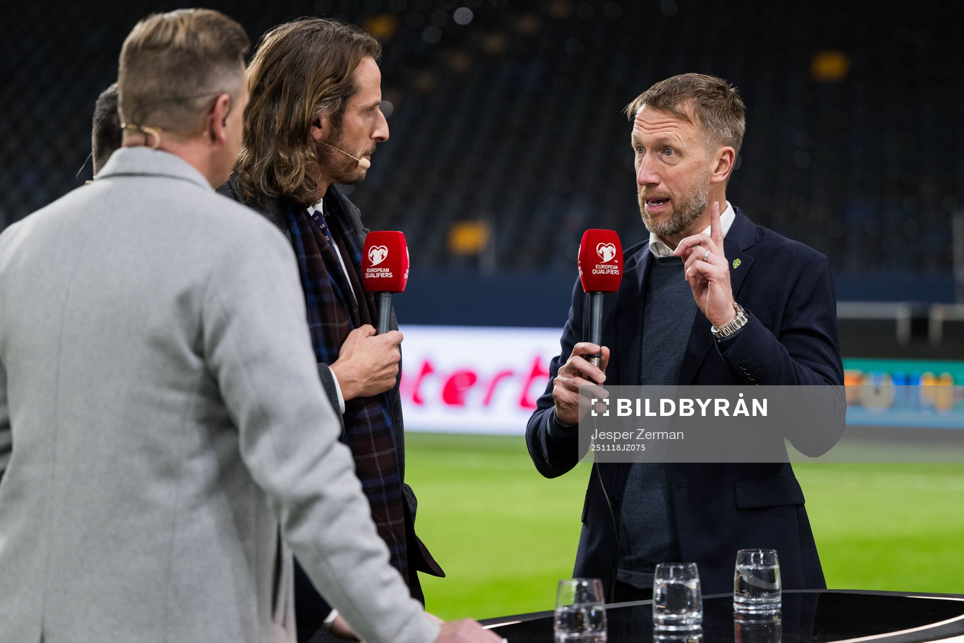 Head coach Graham Potter of Sweden in the Swedish