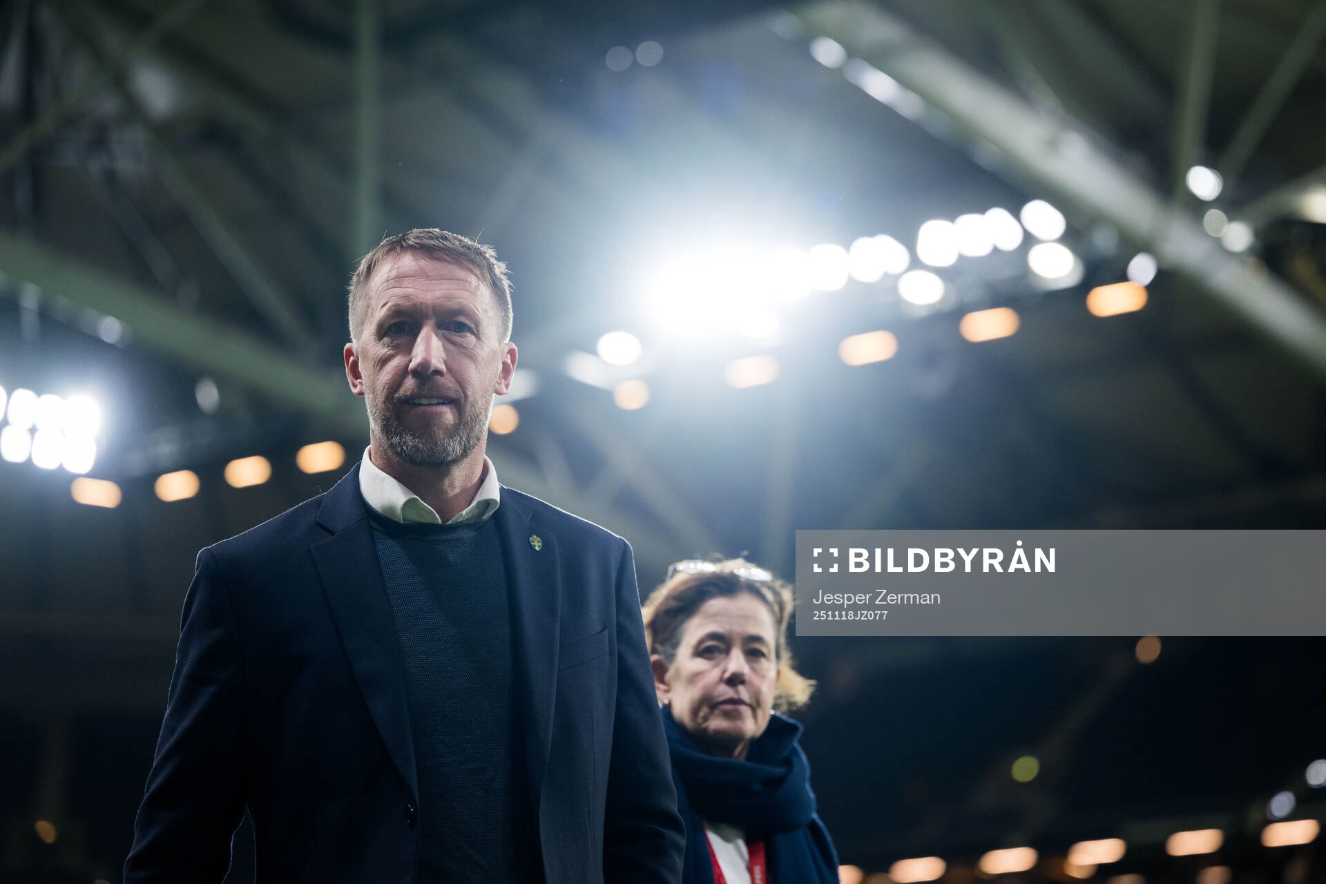 Head coach Graham Potter of Sweden