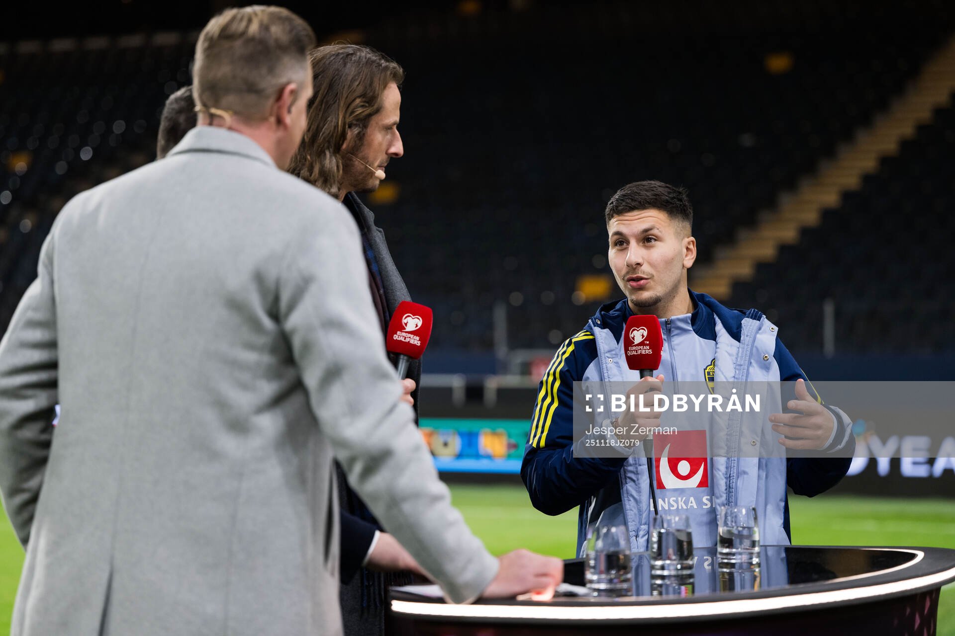 Roony Bardghji of Sweden in the Swedish broadcaster Viaplay