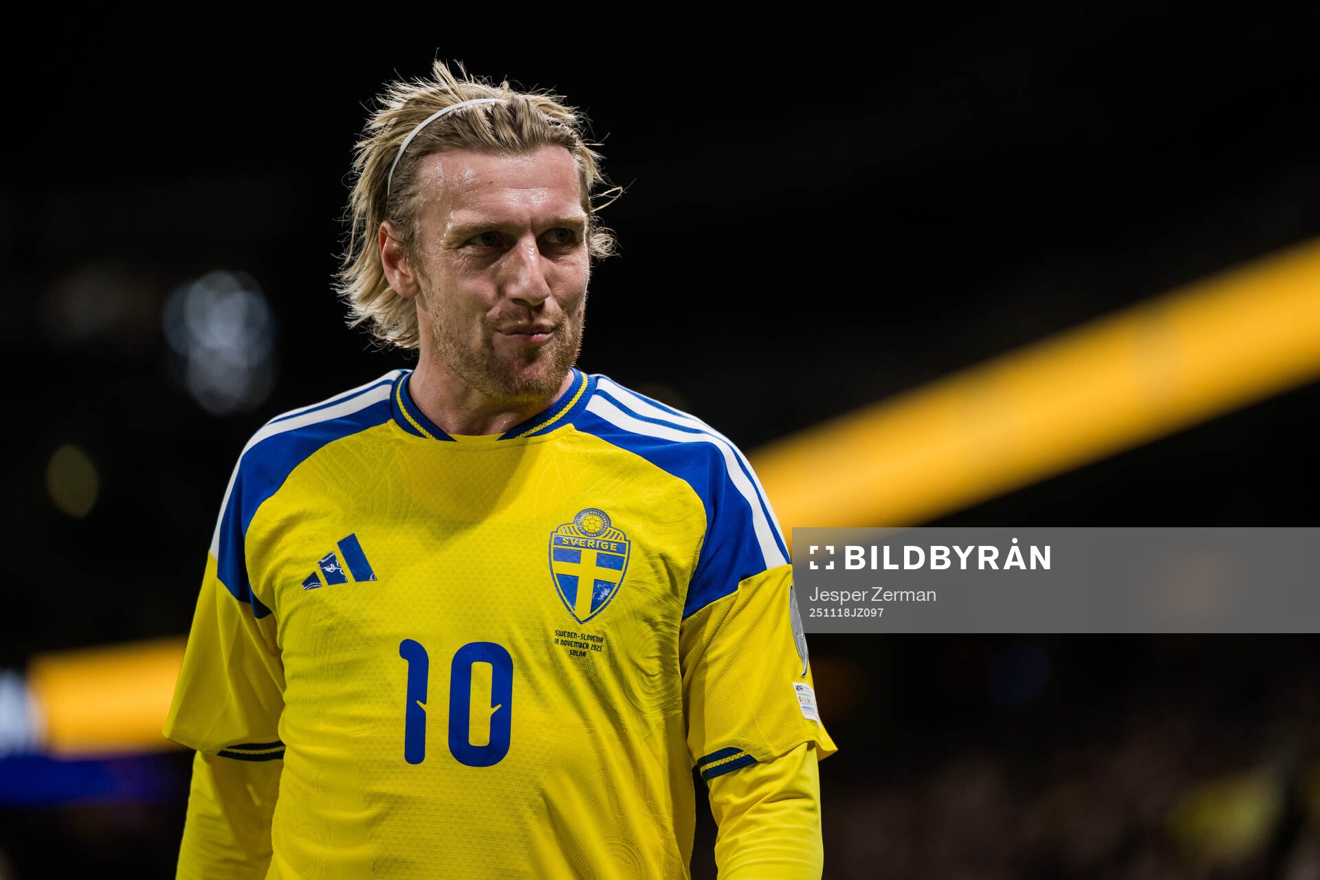 Emil Forsberg of Sweden