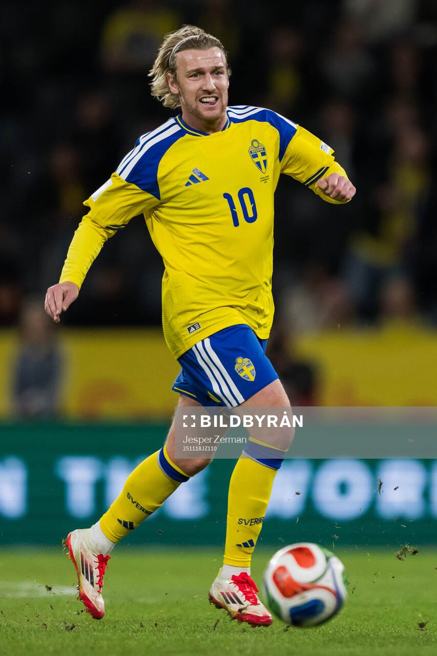 Emil Forsberg of Sweden