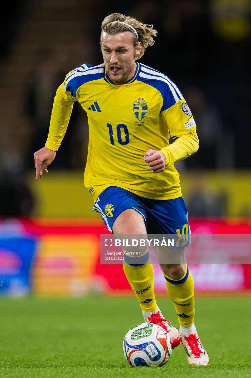 Emil Forsberg of Sweden