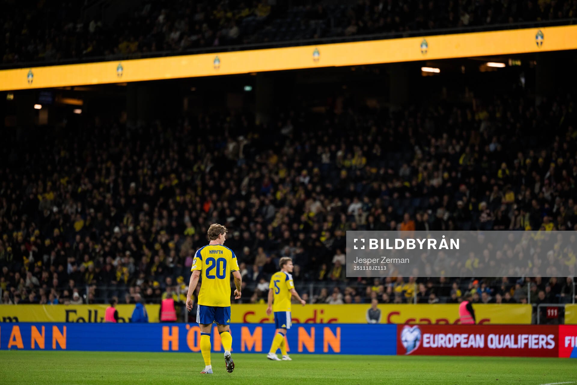 Emil Krafth of Sweden
