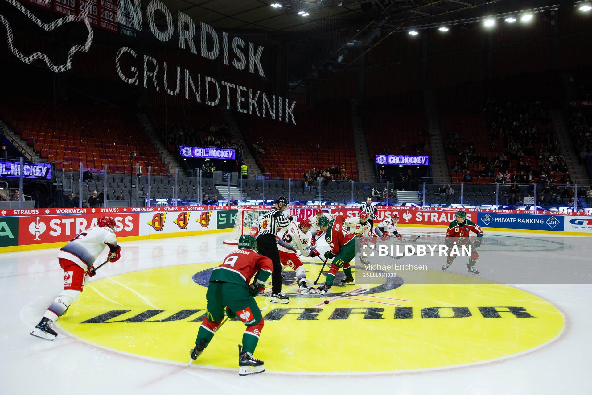Alexandre Mallet of Grenoble and Jacob Peterson of Frölunda