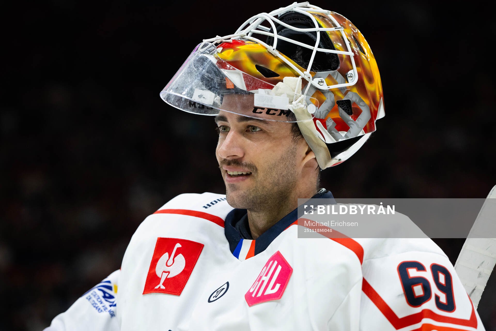 goaltender Matija Pintaric of Grenoble