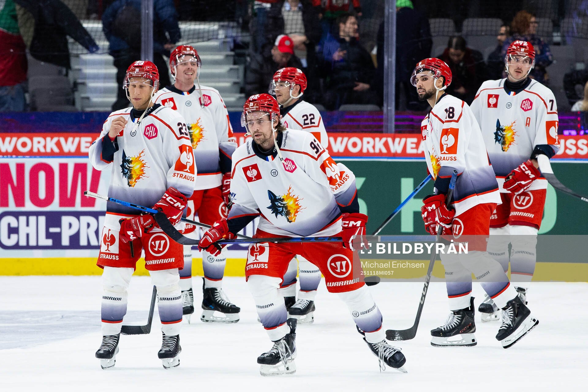 Players of Grenoble looks dejected