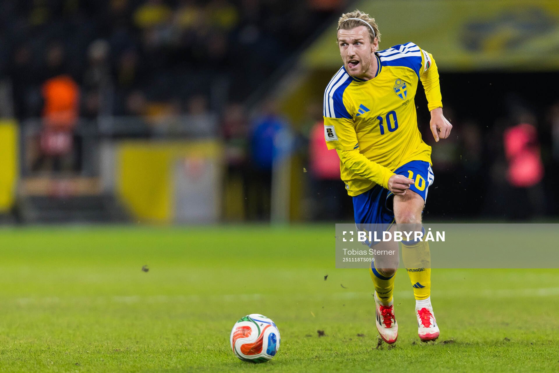 Emil Forsberg of Sweden