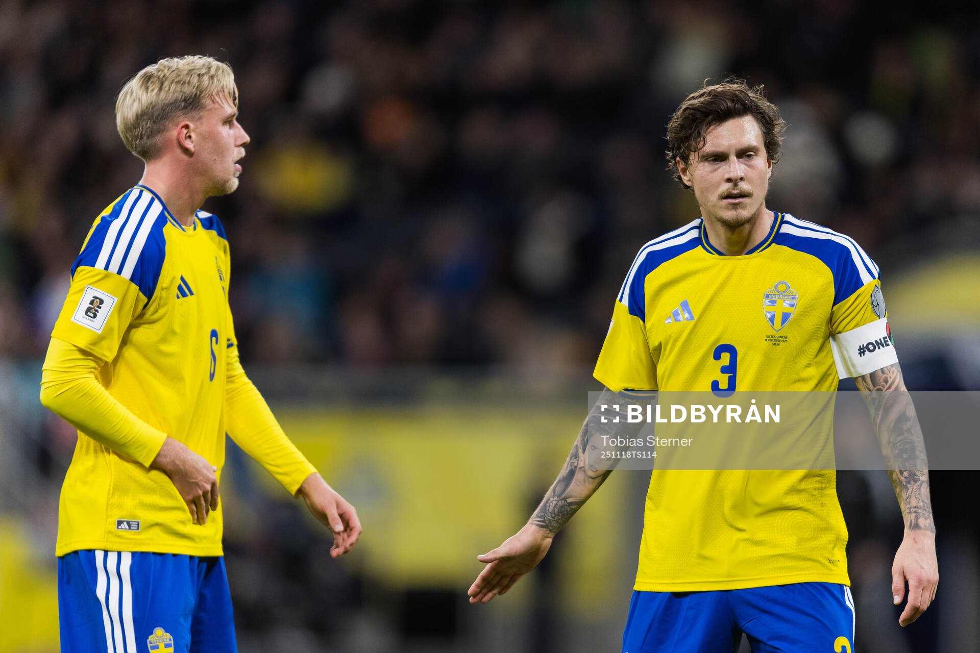 Herman Johansson and Victor Nilsson Lindelöf of Sweden