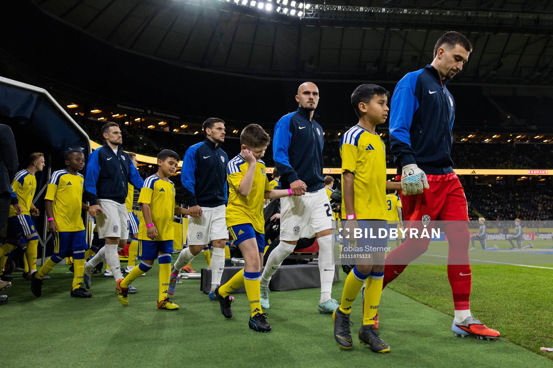 Timi Elsnik, Erik Janza, Vanja Drkusic and goalkeeper Igor