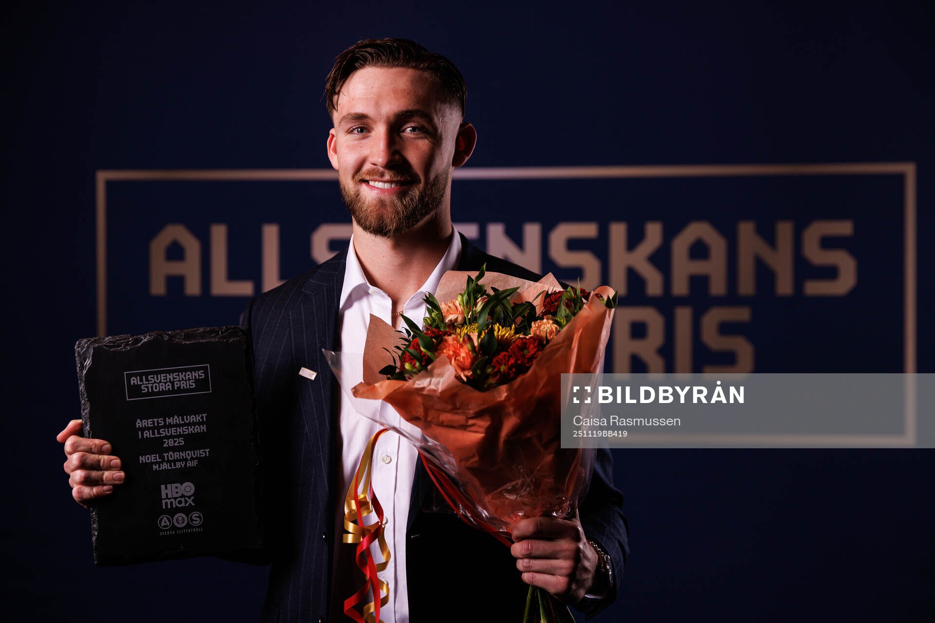 Mjällbys målvakt Noel Törnqvist