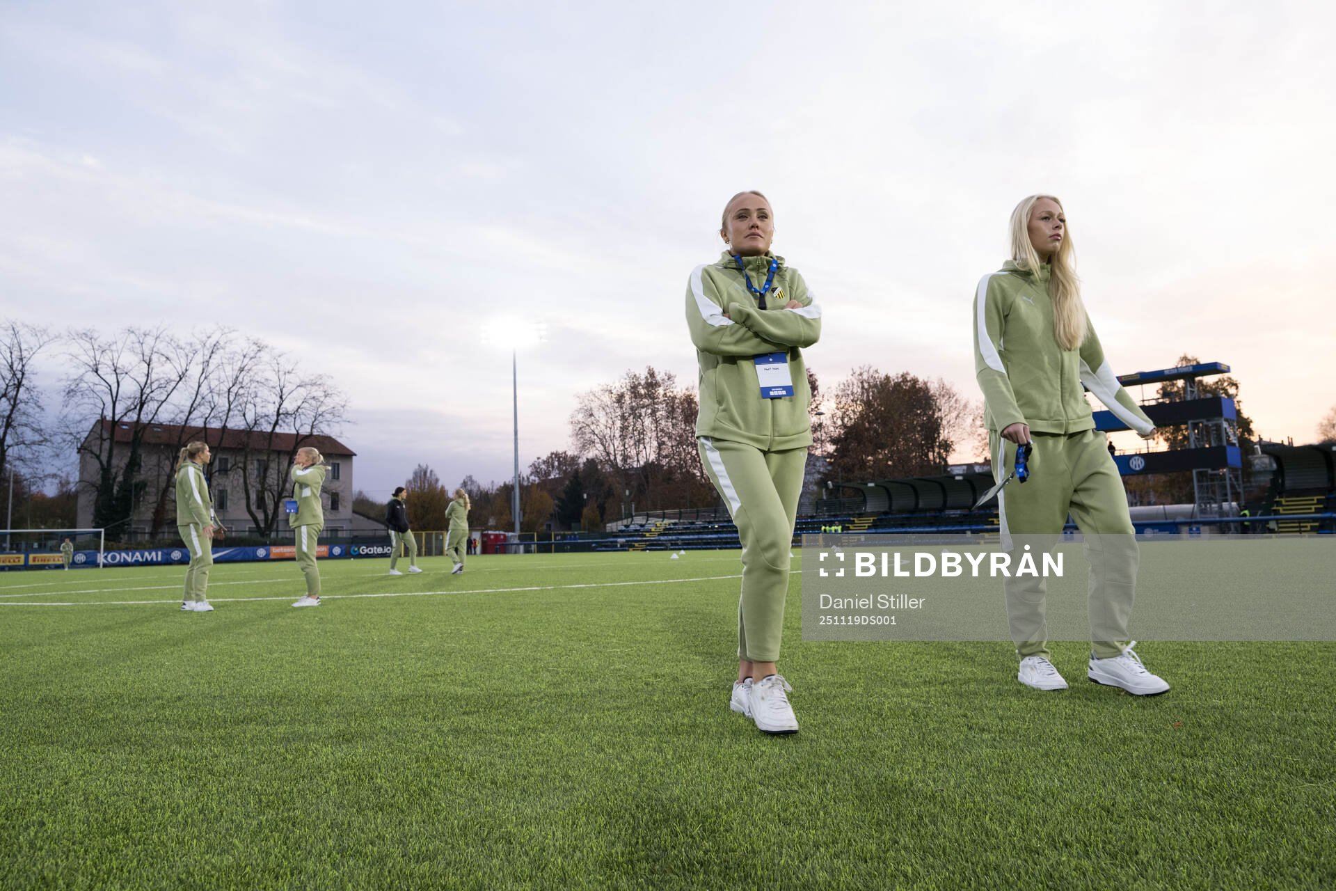 Alva Selerud and Lisa Löwing of Häcken