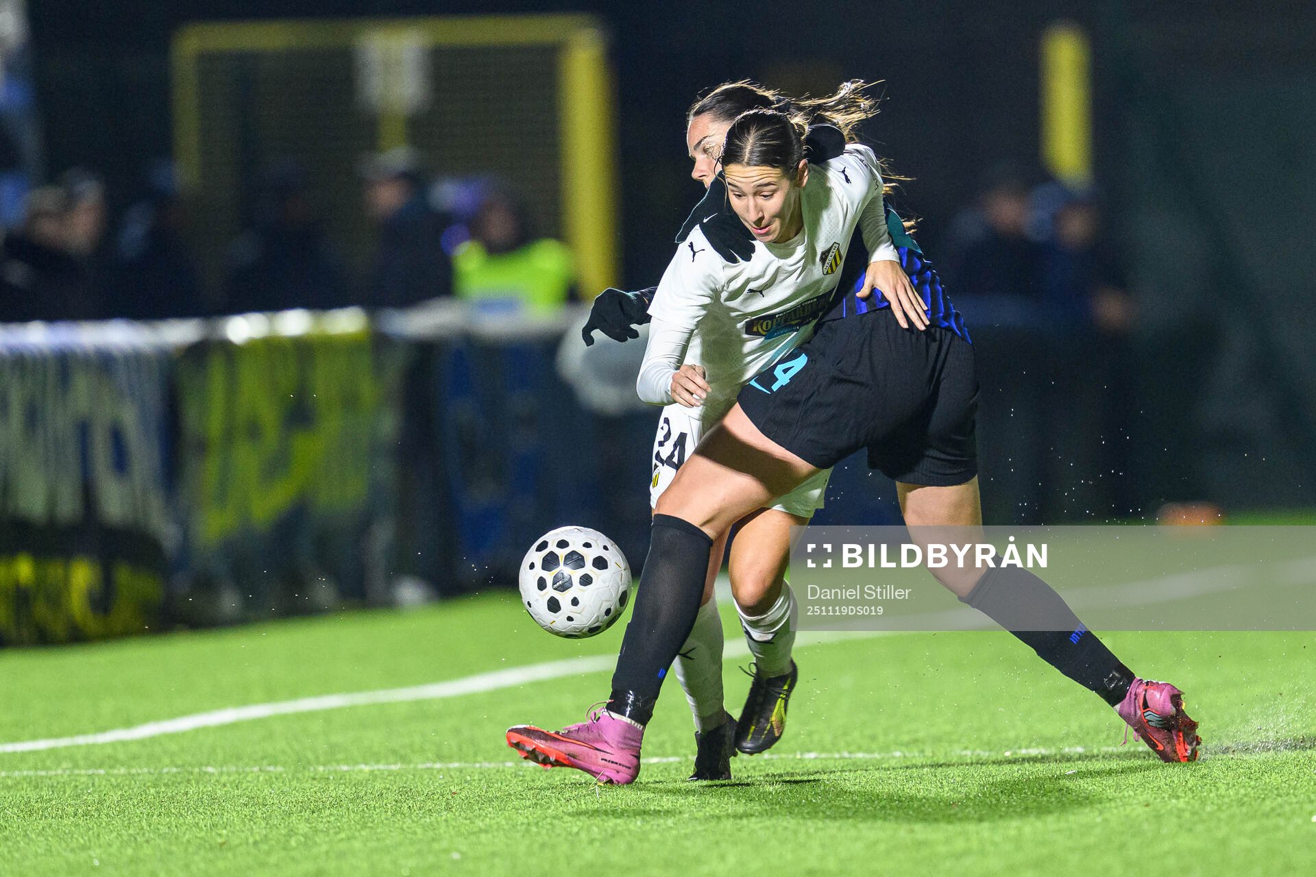 Tabby Tindell of Häcken and Marija Milinkovic of Inter
