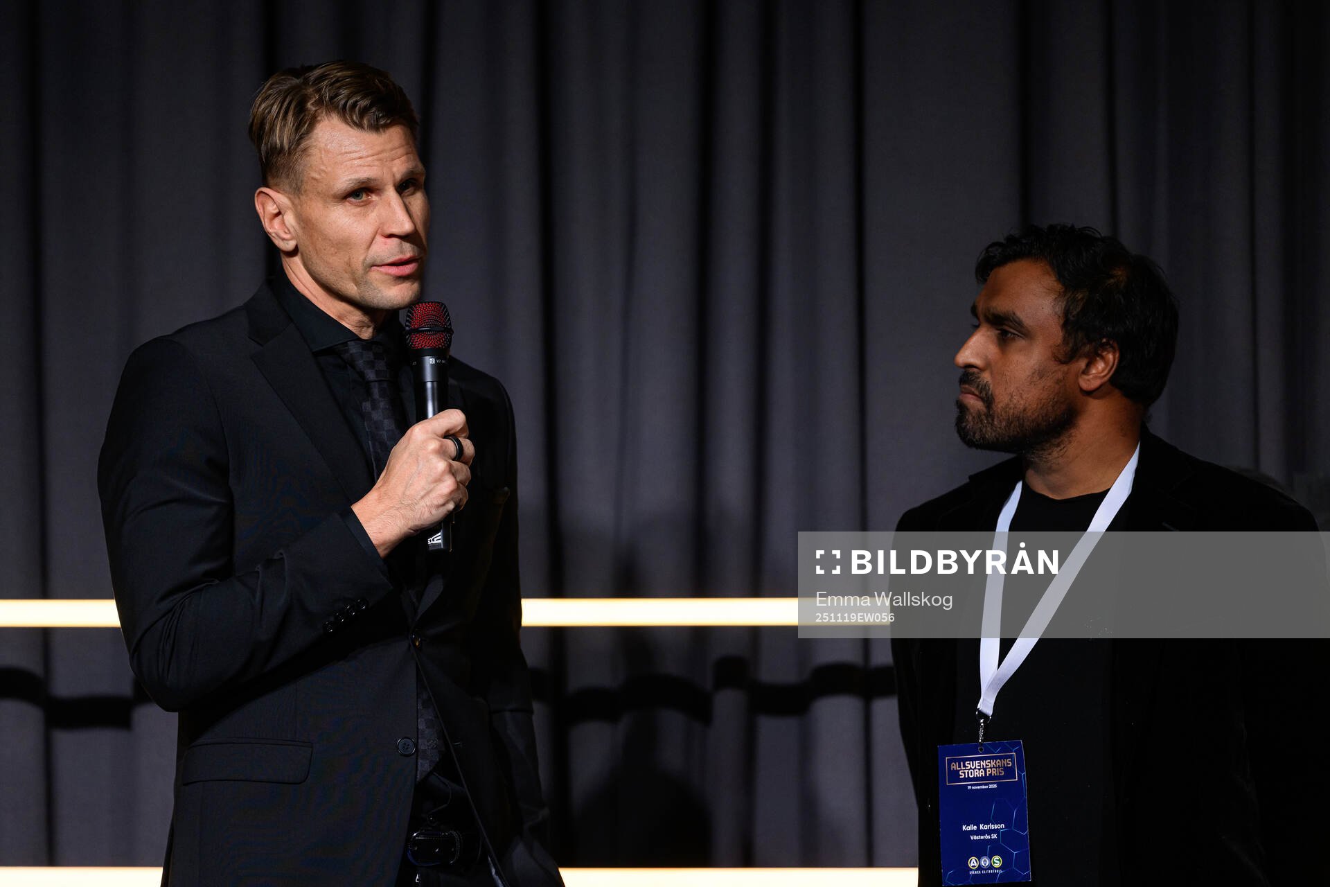 Kalmar FFs tränare Toni Koskela och Västerås manager