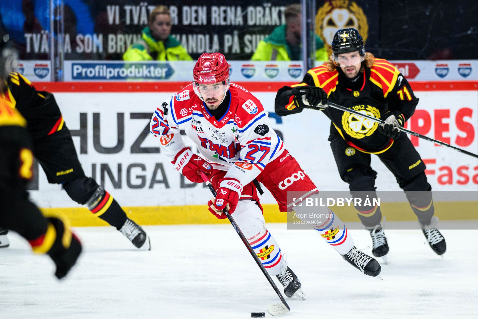 Timrås Ludvig Levinsson och Brynäs Axel Jonsson-Fjällby