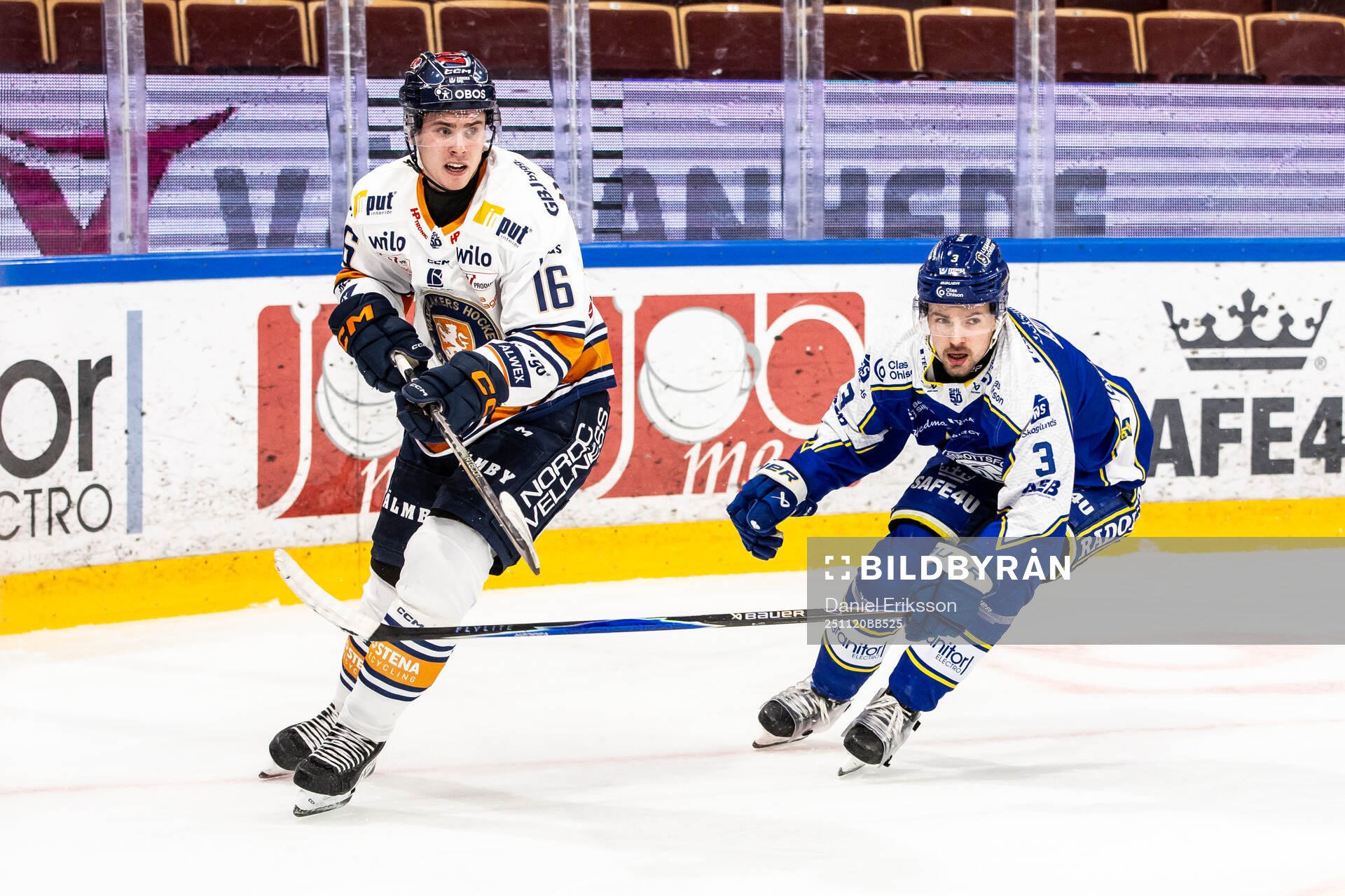 Växjös Ville Svensson och Leksands Fred Nilsson