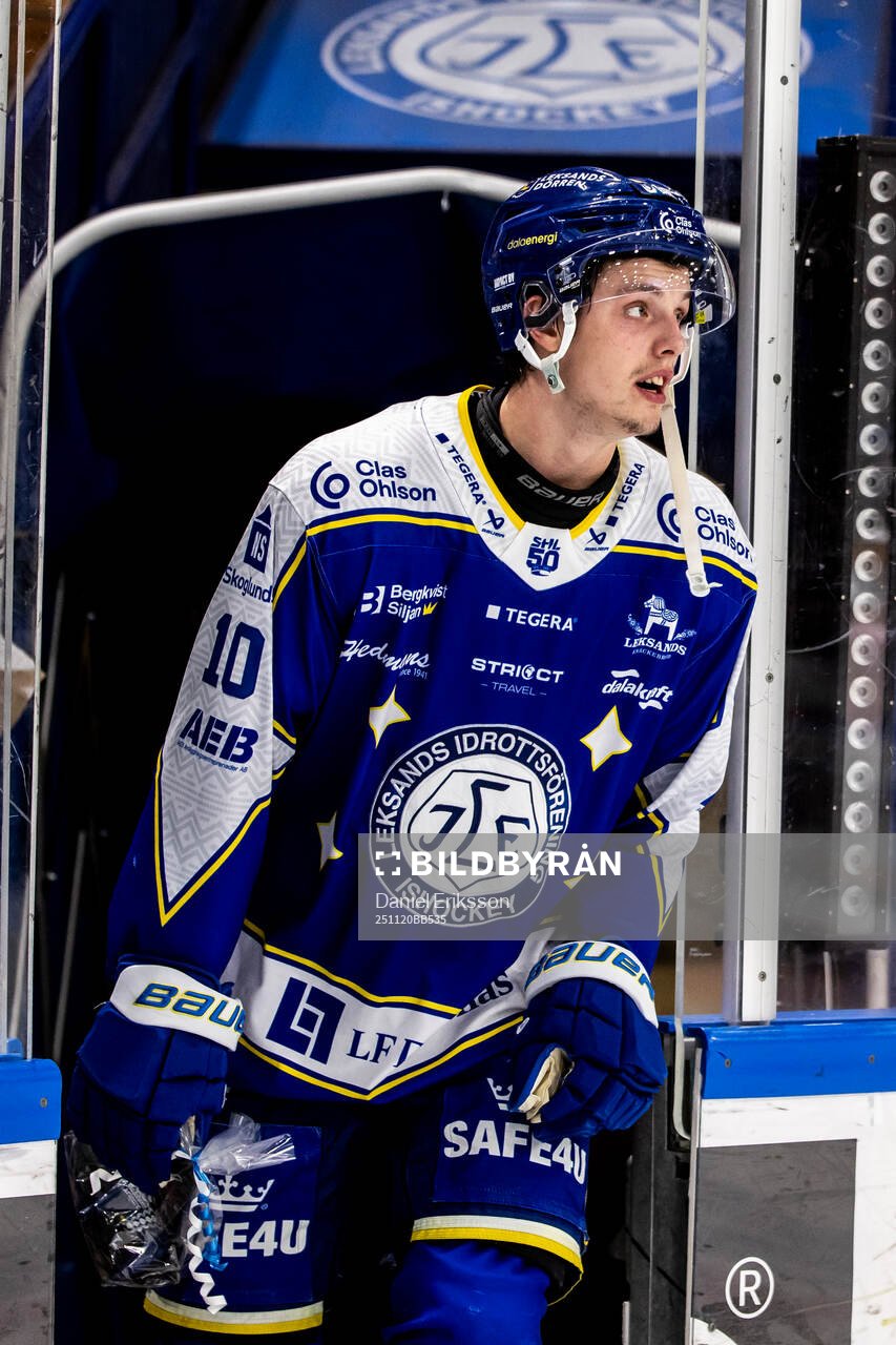 Leksands Anton Johansson utsedd till matchens krigare