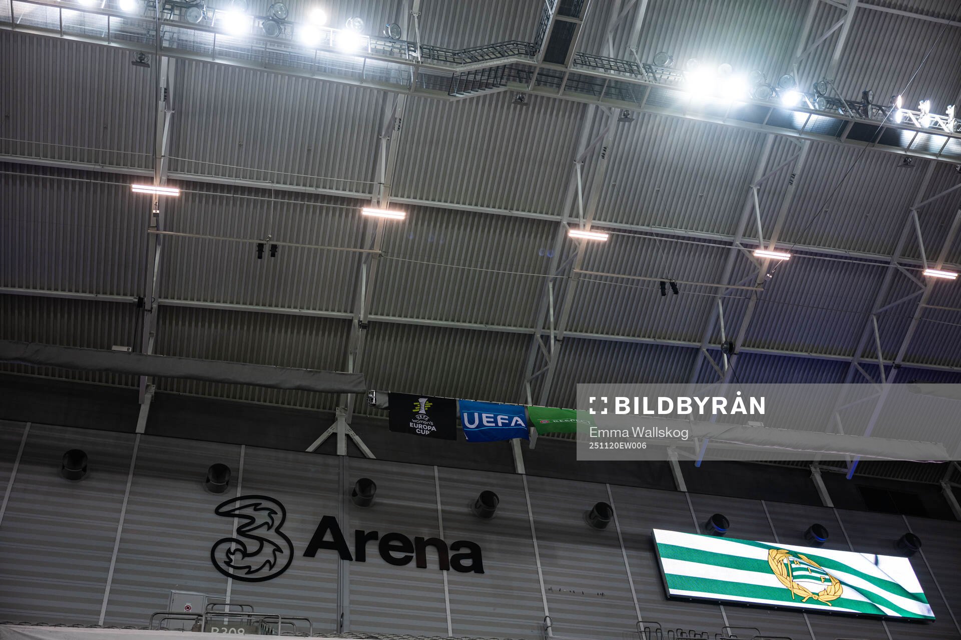 Interior view of 3Arena