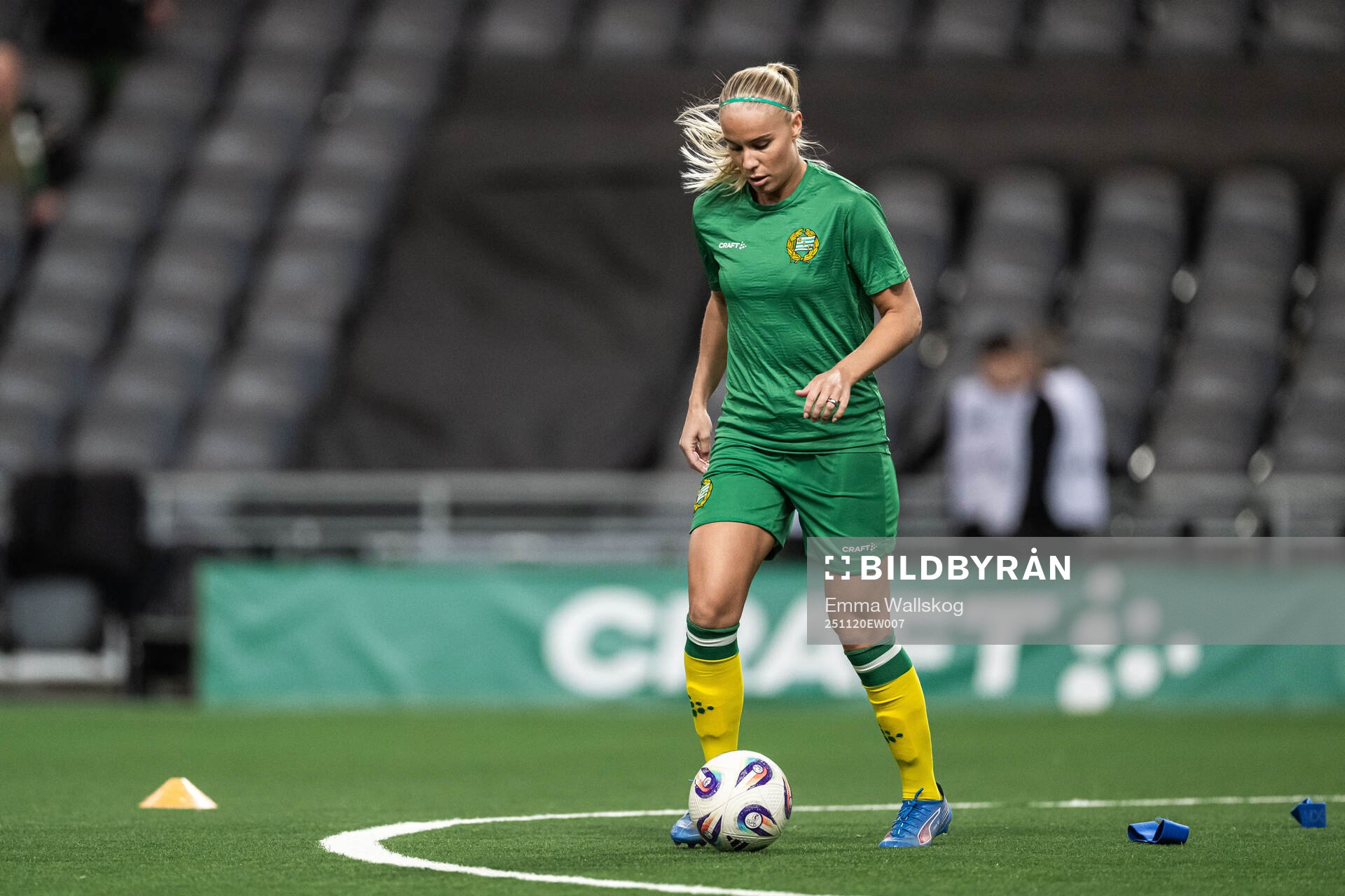 Stina Lennartsson of Hammarby