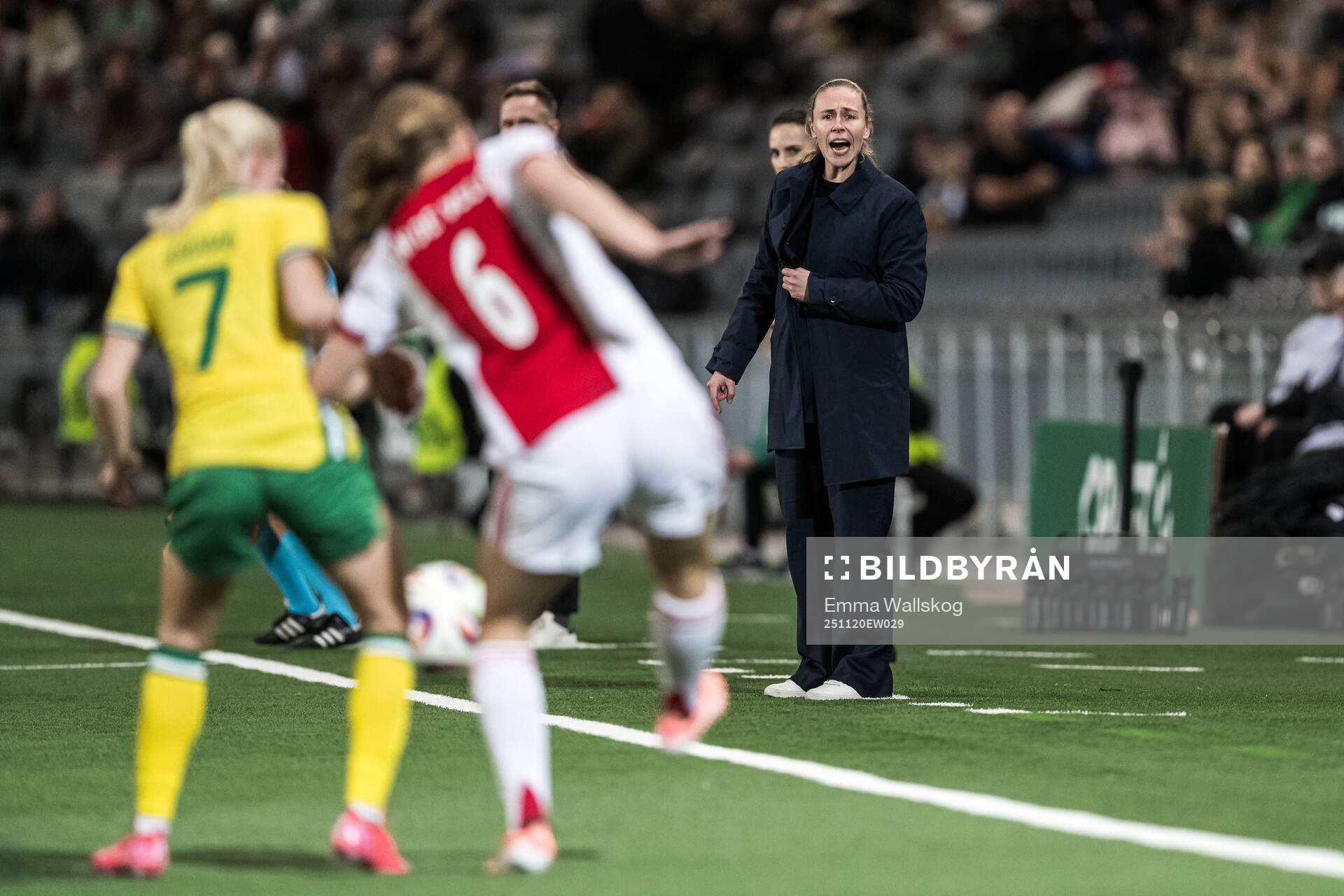 Head coach Anouk Bruil of Ajax