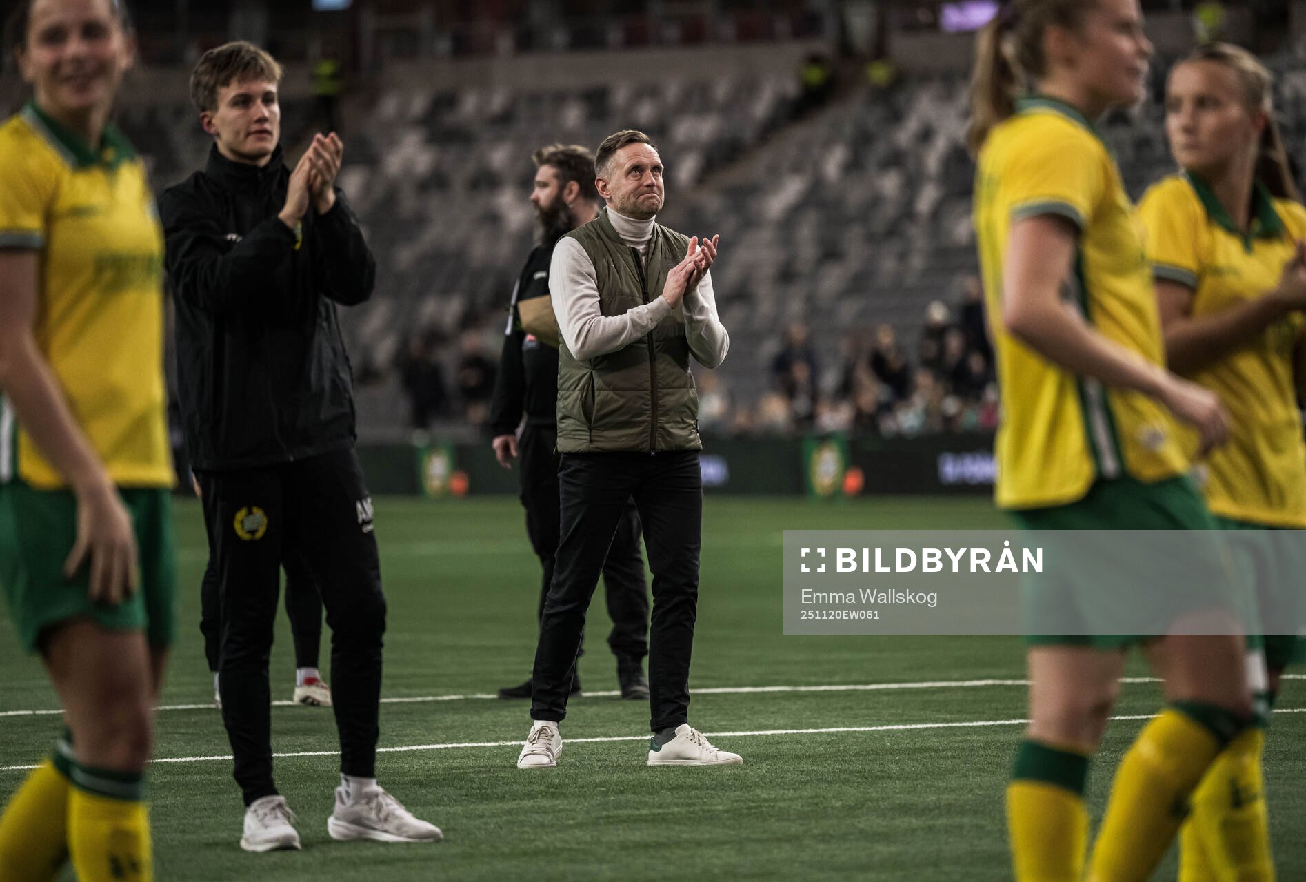Coach Martin Sjögren of Hammarby