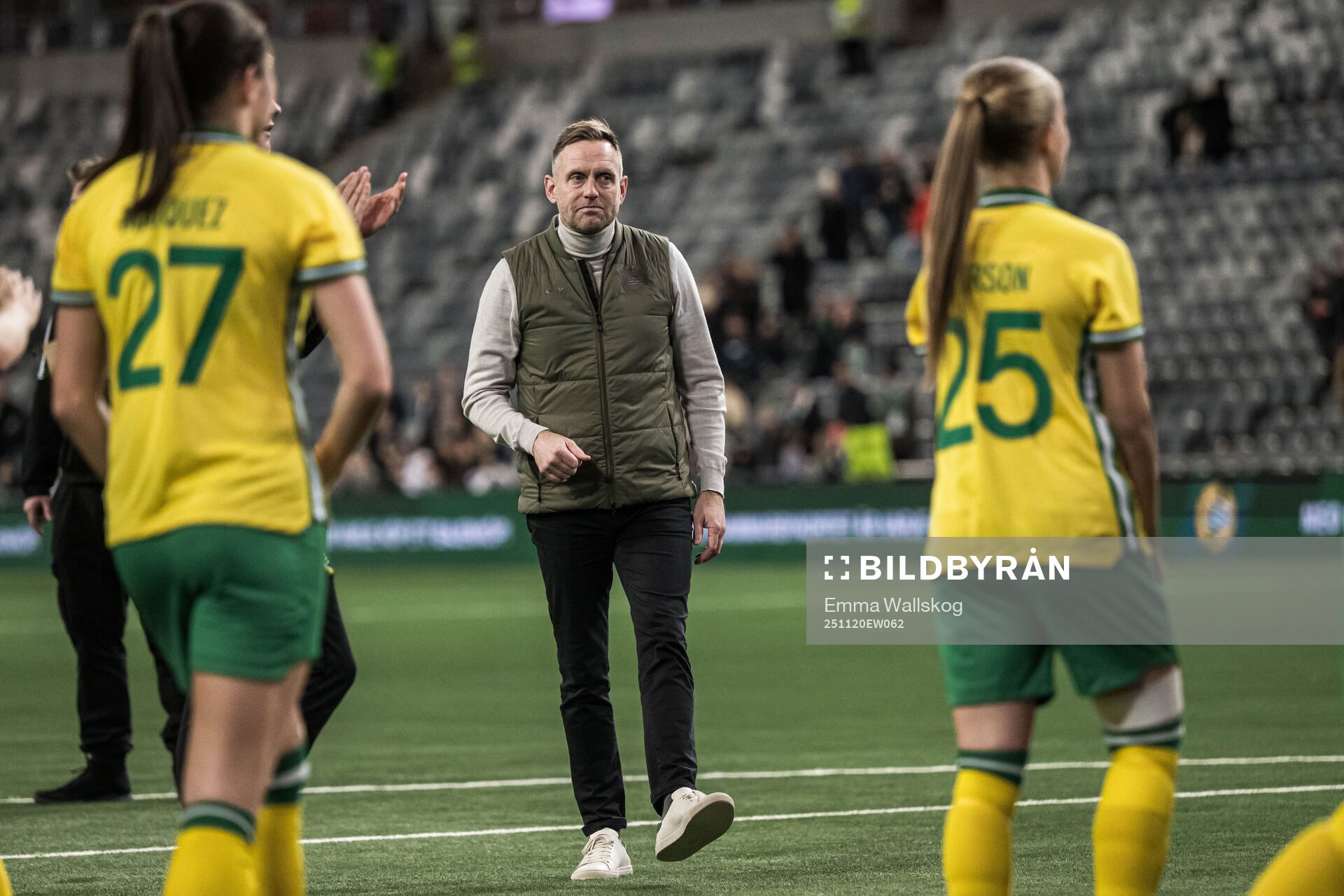 Coach Martin Sjögren of Hammarby