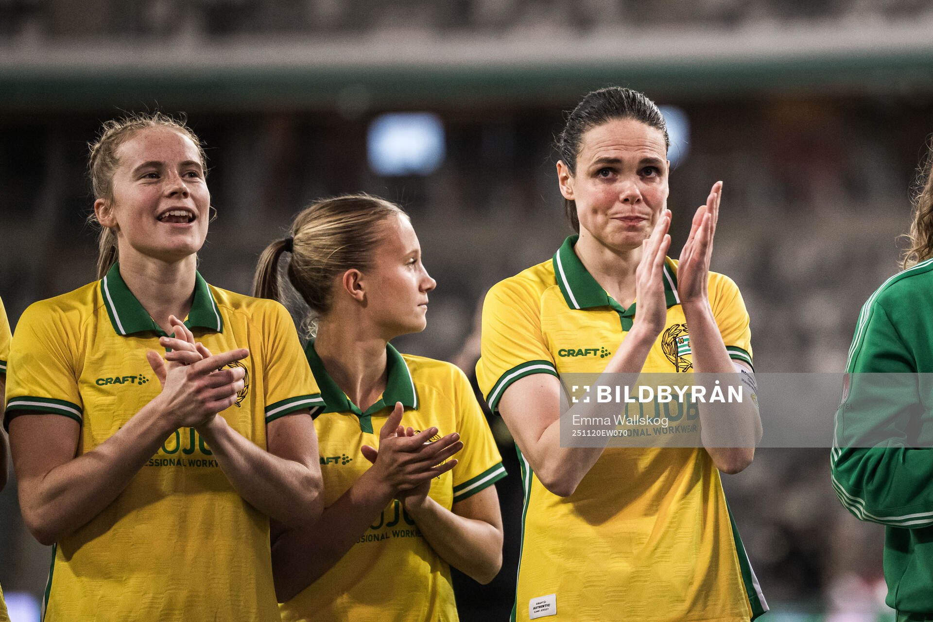 Julie Blakstad and Simone Boye Sørensen of Hammarby