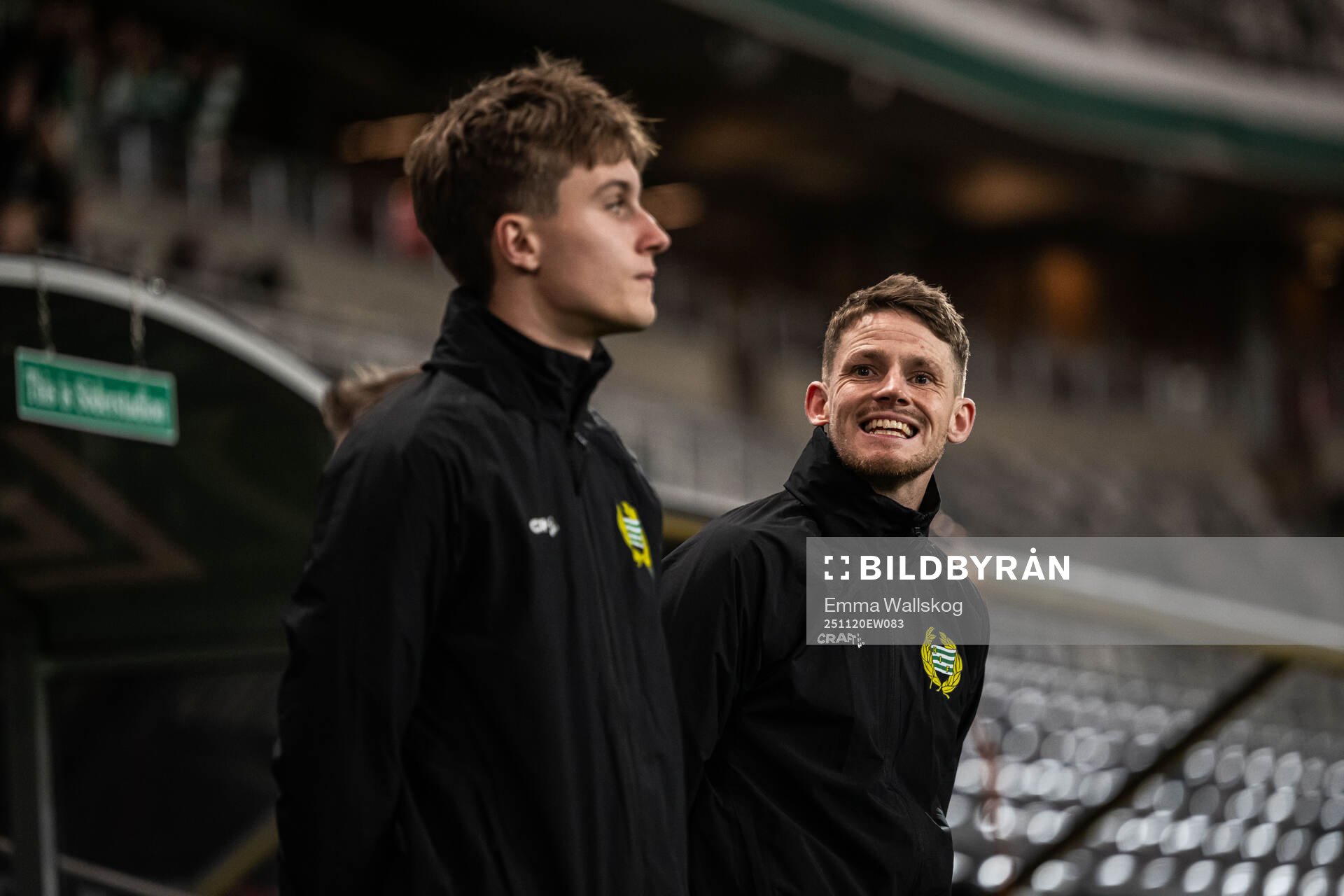 Assistant coach William Strömberg of Hammarby