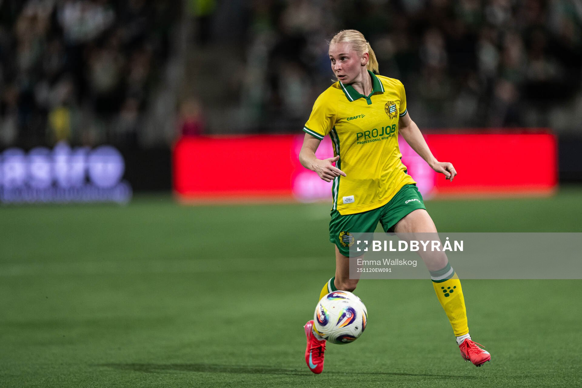 Emilie Joramo of Hammarby