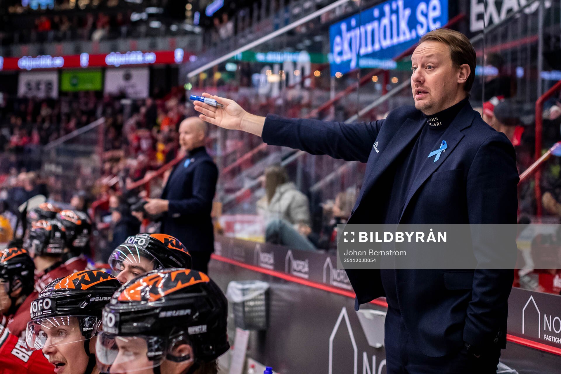 Örebros assisterande tränare Marcus Weinstock