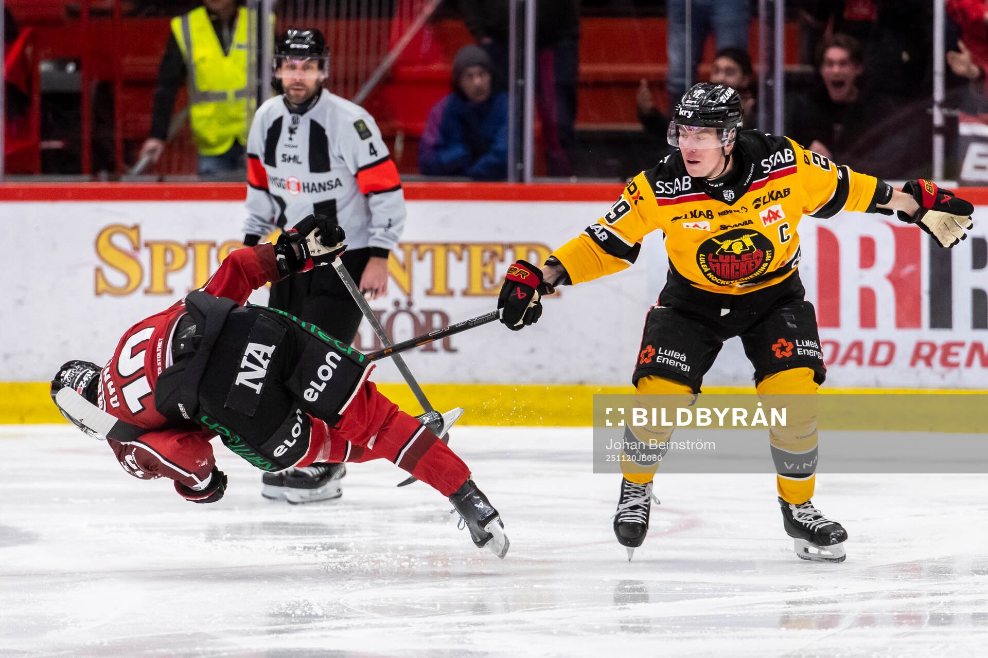 Örebros Sampo Ranta och Luleås Erik Gustafsson
