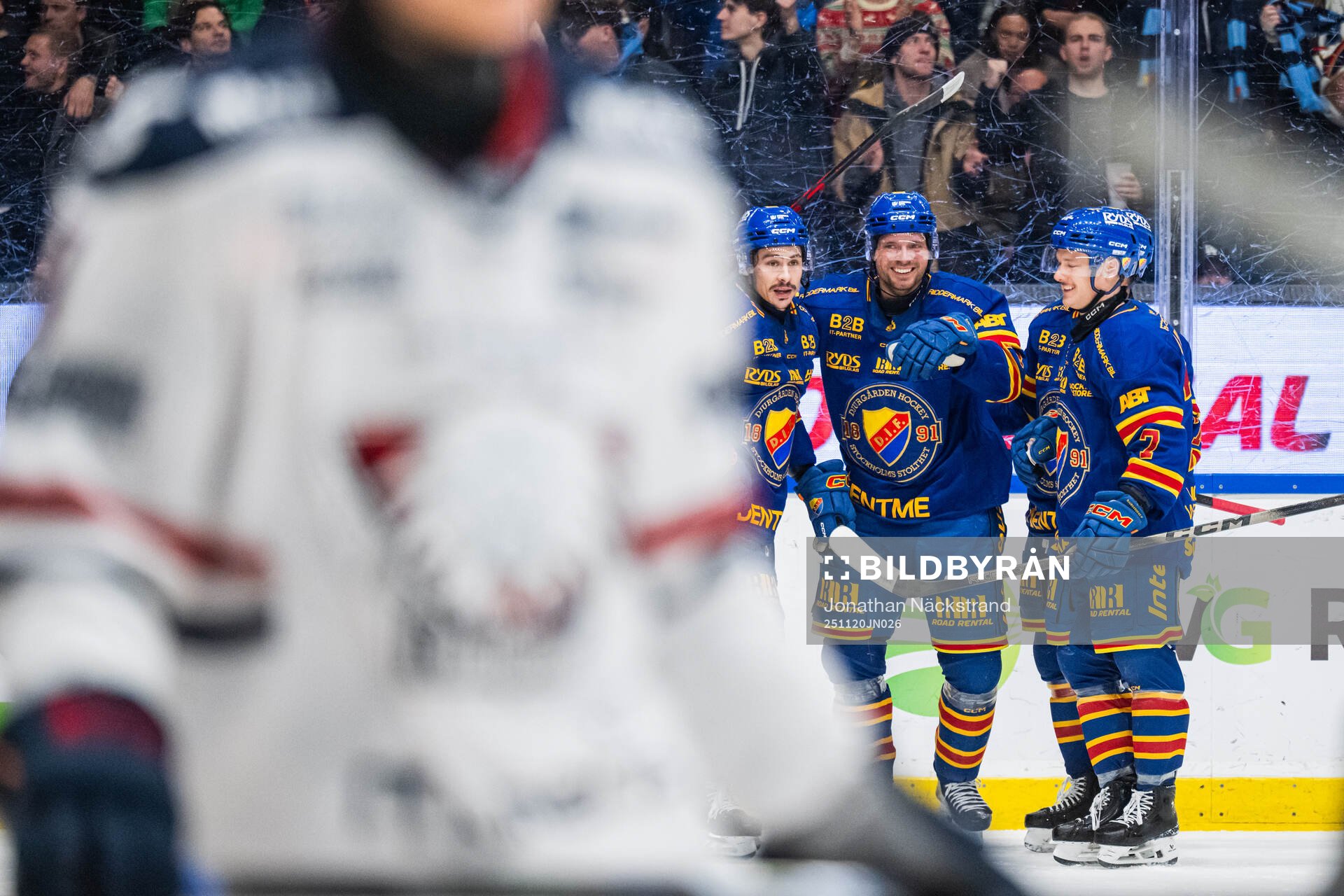 Djurgårdens Jacob Josefson jublar
