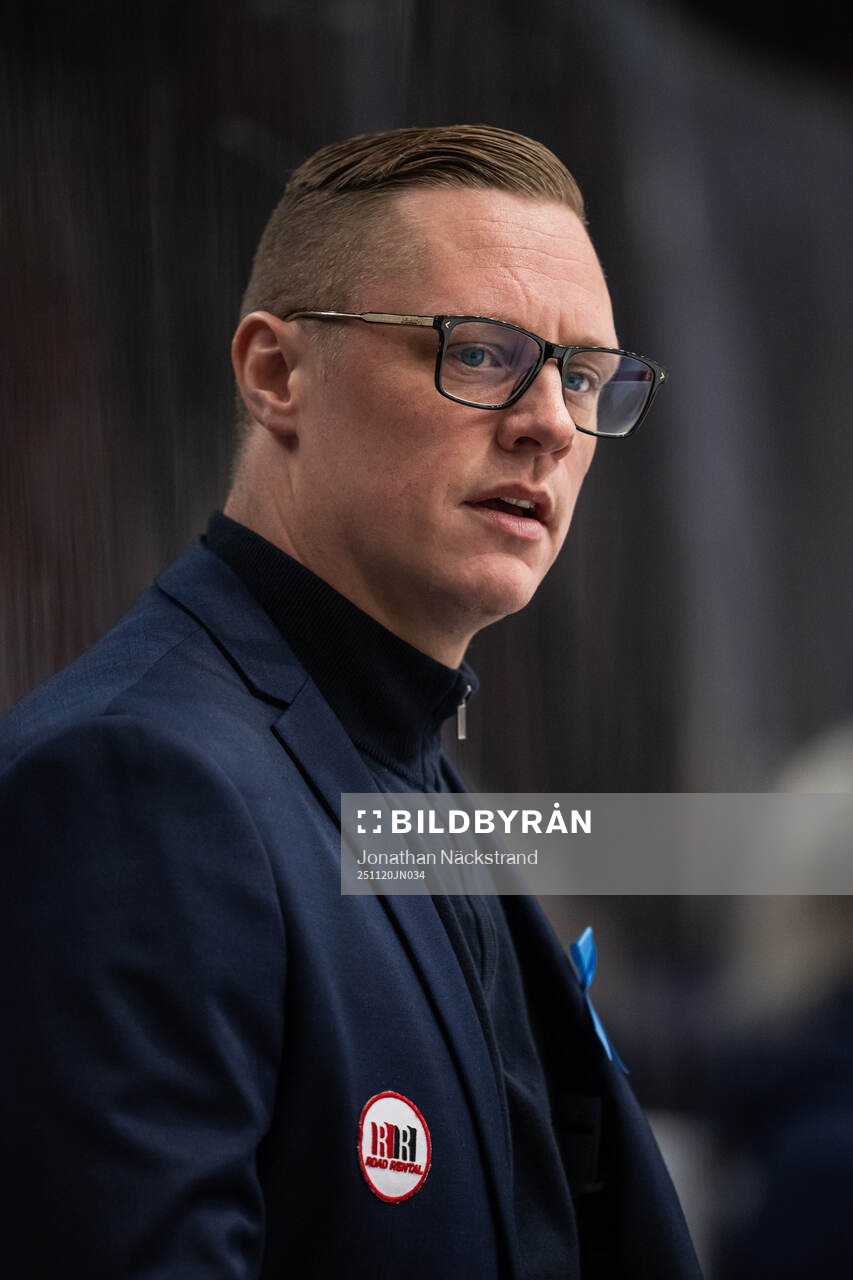 Djurgårdens tränare Robert Kimby