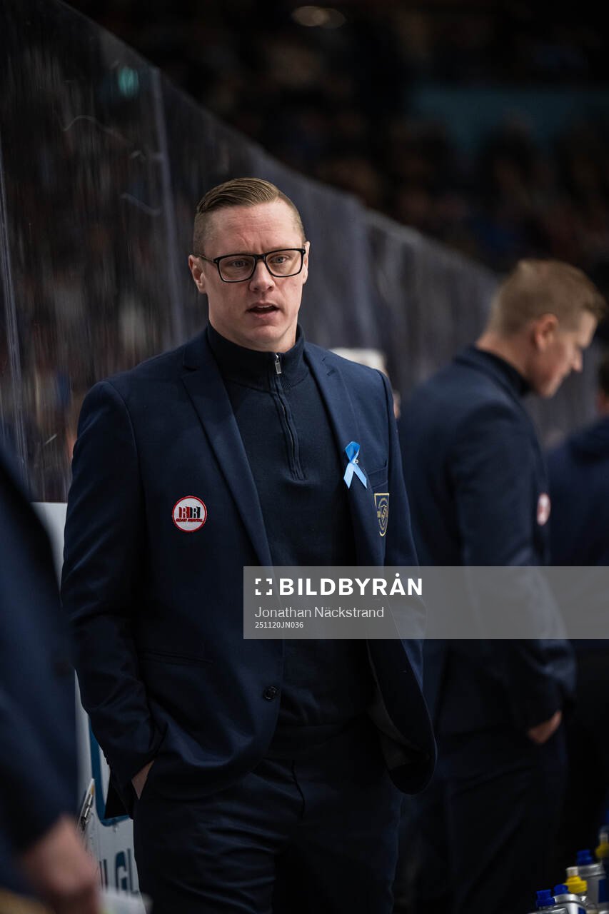 Djurgårdens tränare Robert Kimby