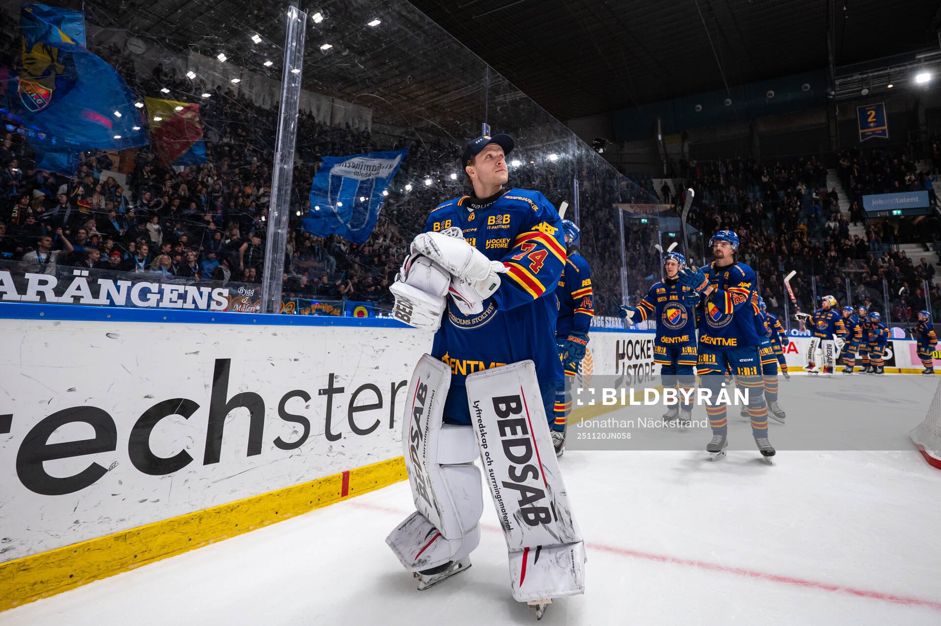 Djurgårdens målvakt Daniel Marmenlind