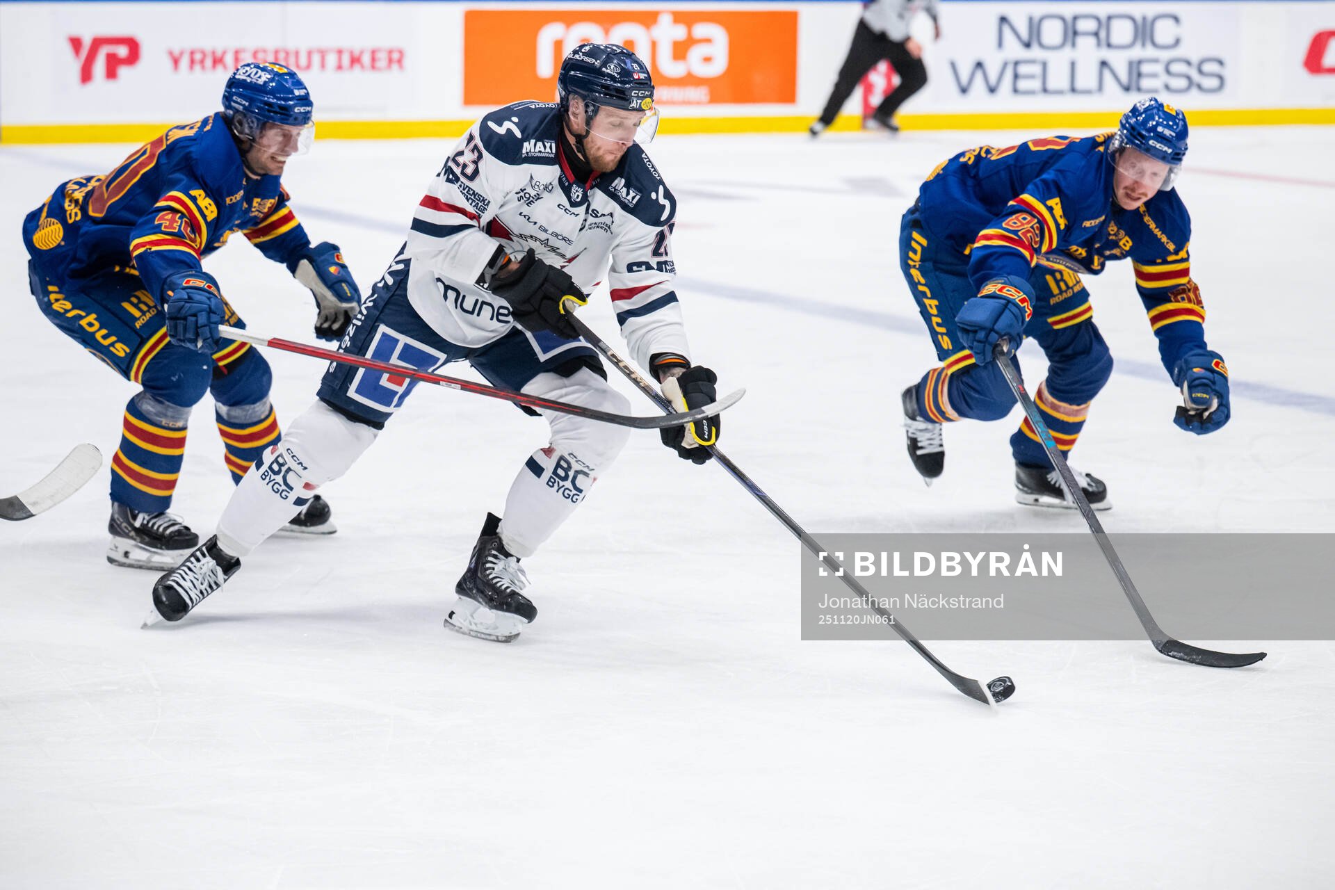Djurgårdens Jacob Josefson, Linköpings Robin Kovacs och