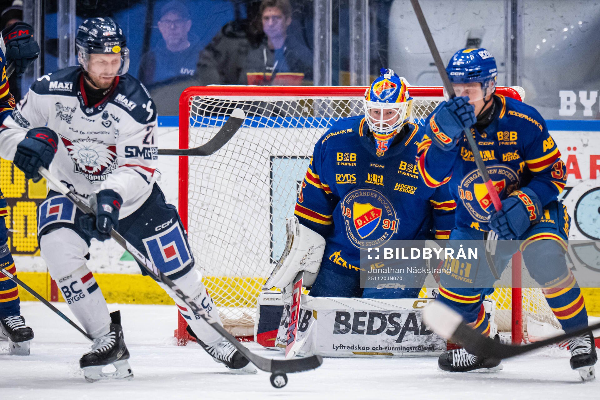 Djurgårdens målvakt Magnus Hellberg