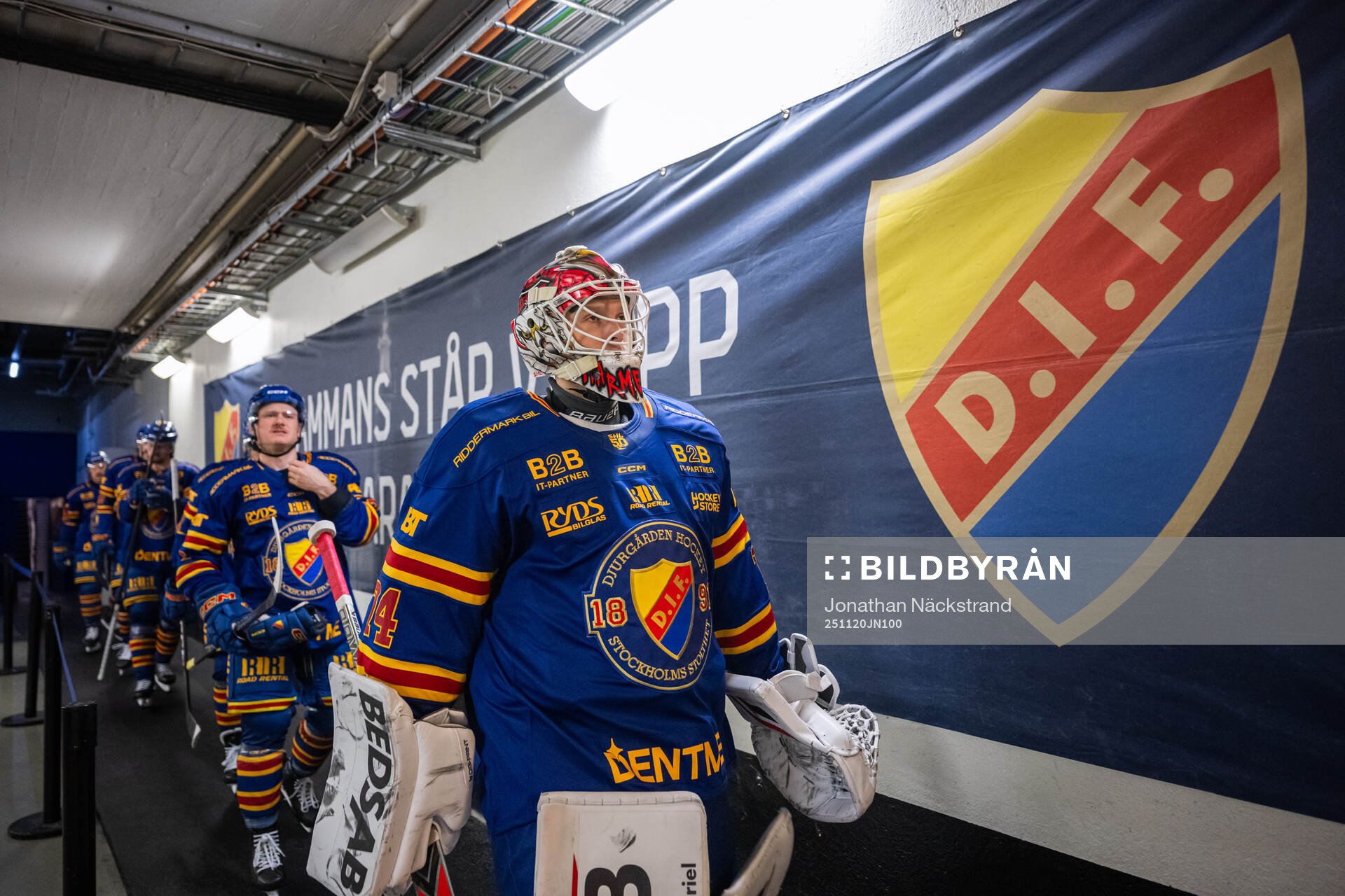 Djurgårdens målvakt Daniel Marmenlind