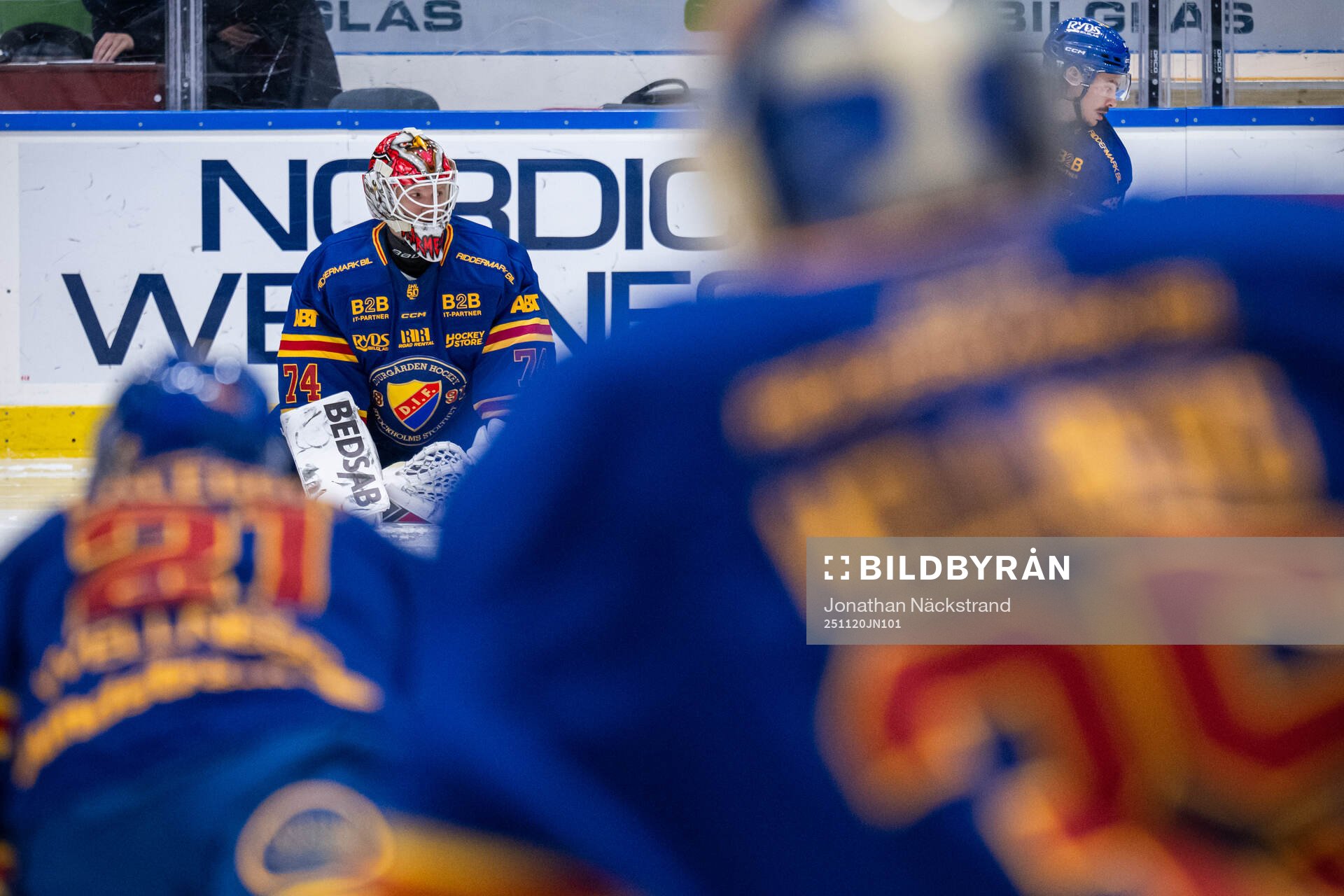 Djurgårdens målvakt Daniel Marmenlind