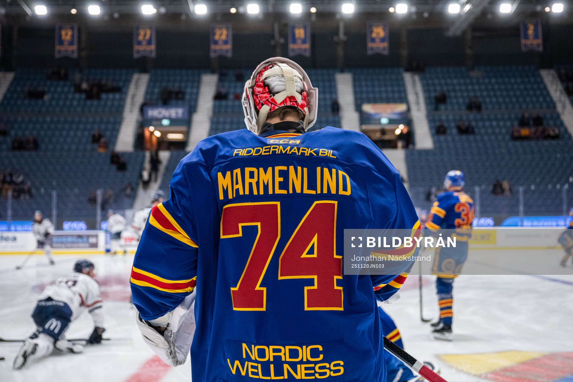 Djurgårdens målvakt Daniel Marmenlind