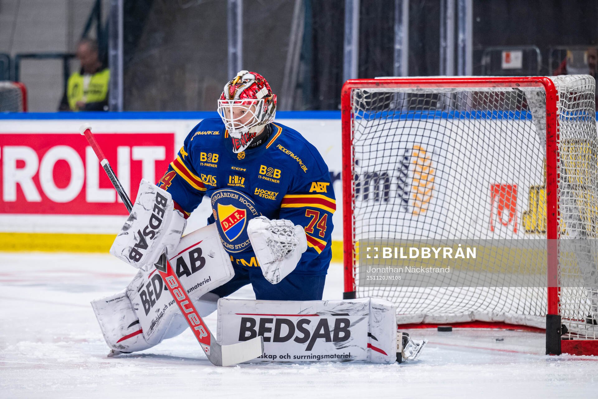 Djurgårdens målvakt Daniel Marmenlind
