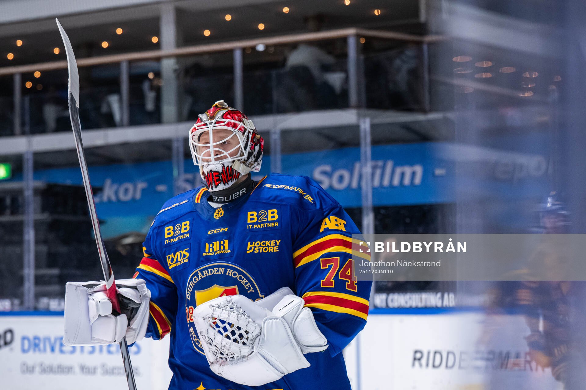 Djurgårdens målvakt Daniel Marmenlind